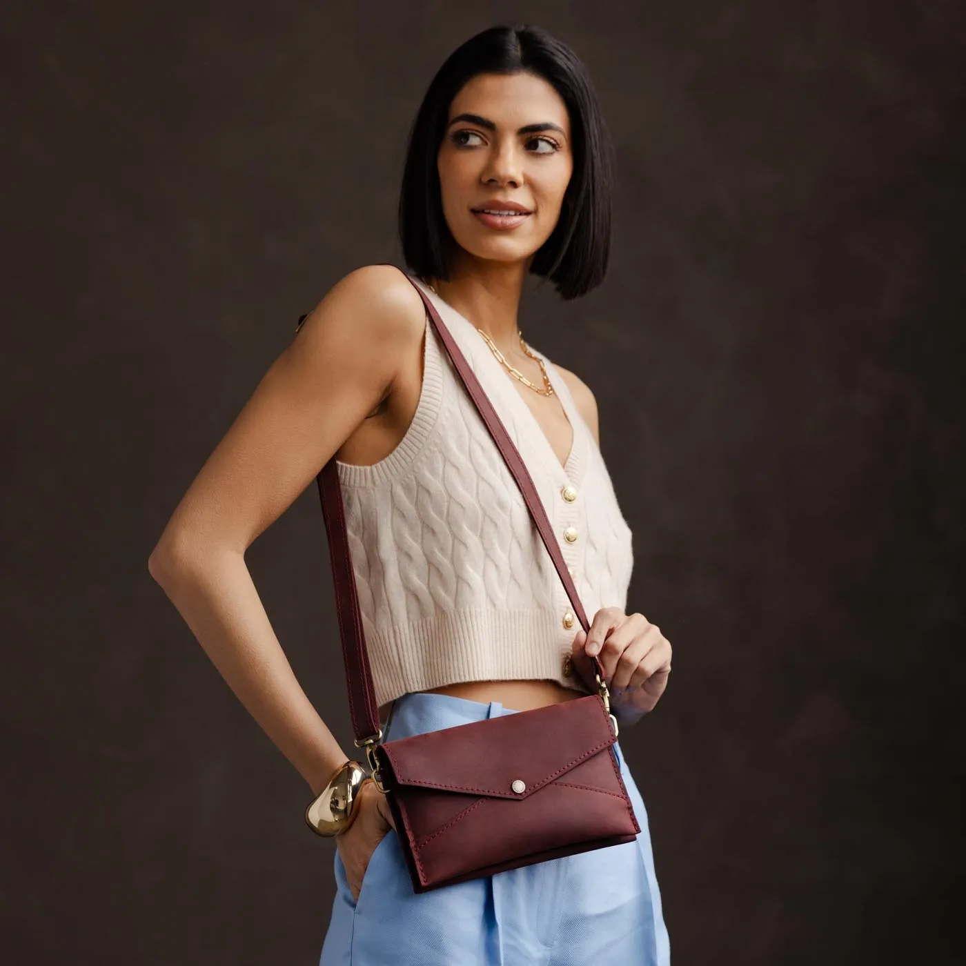 'Almost Perfect' Envelope Convertible Crossbody