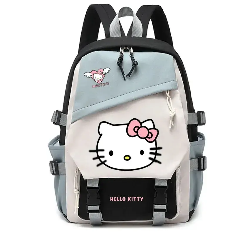 Anime Kawaii Hello Kitty Cat Backpack Teenager Students Book Schoolbag