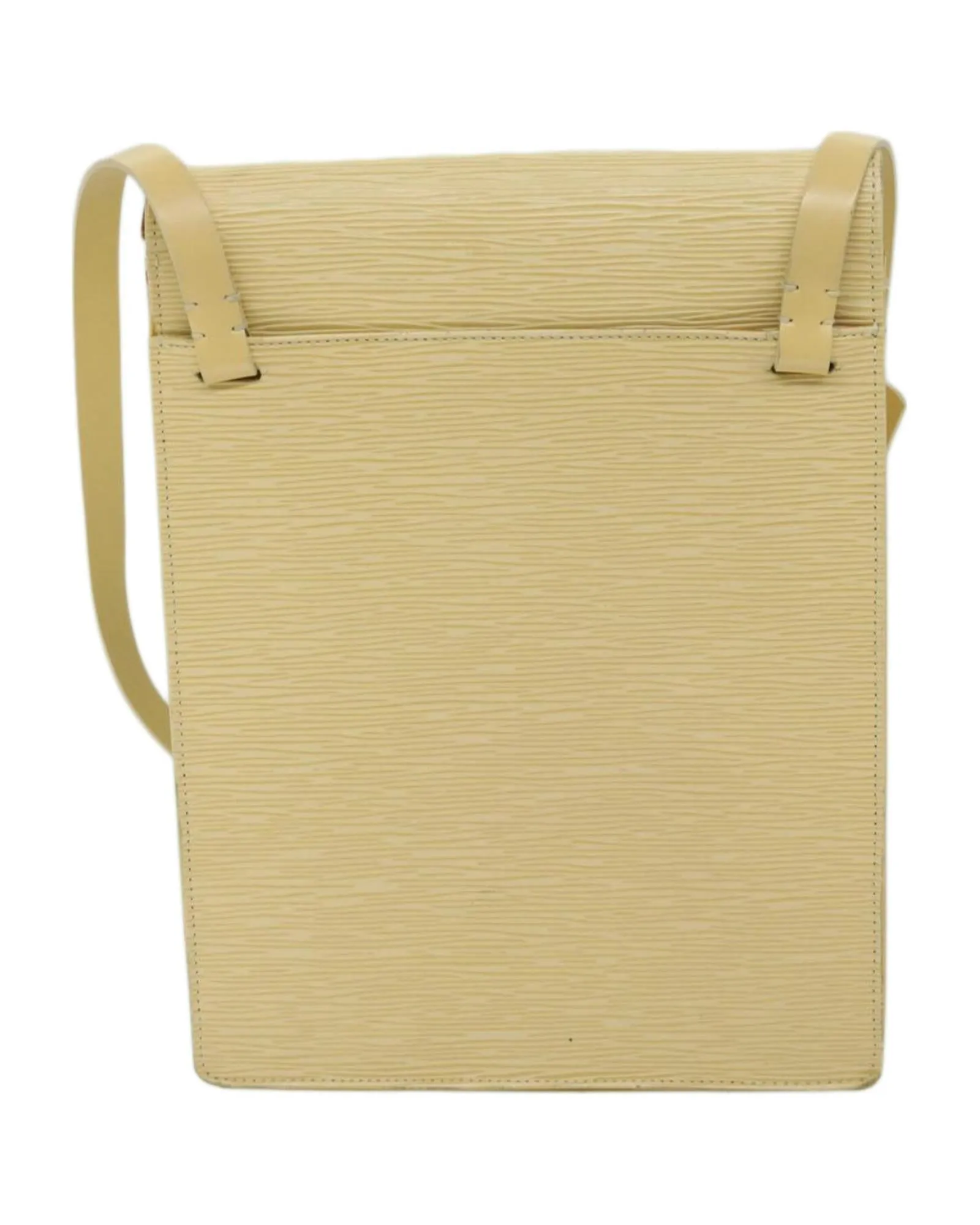 Authentic Louis Vuitton Epi Shoulder Bag - Cream Vanilla