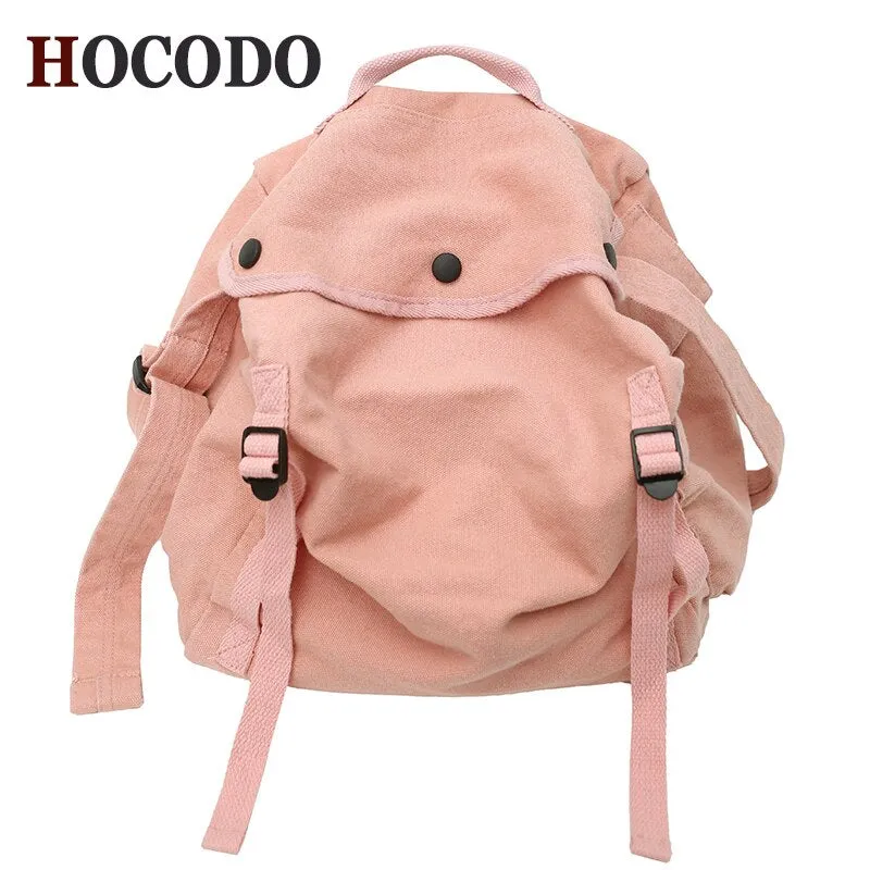 Back To College  Large Capacity Canvas Shoulder Bag Casual Simple Women's Messenger Bags Solid Color Crossbody Bag Fashion Ladies Handbag