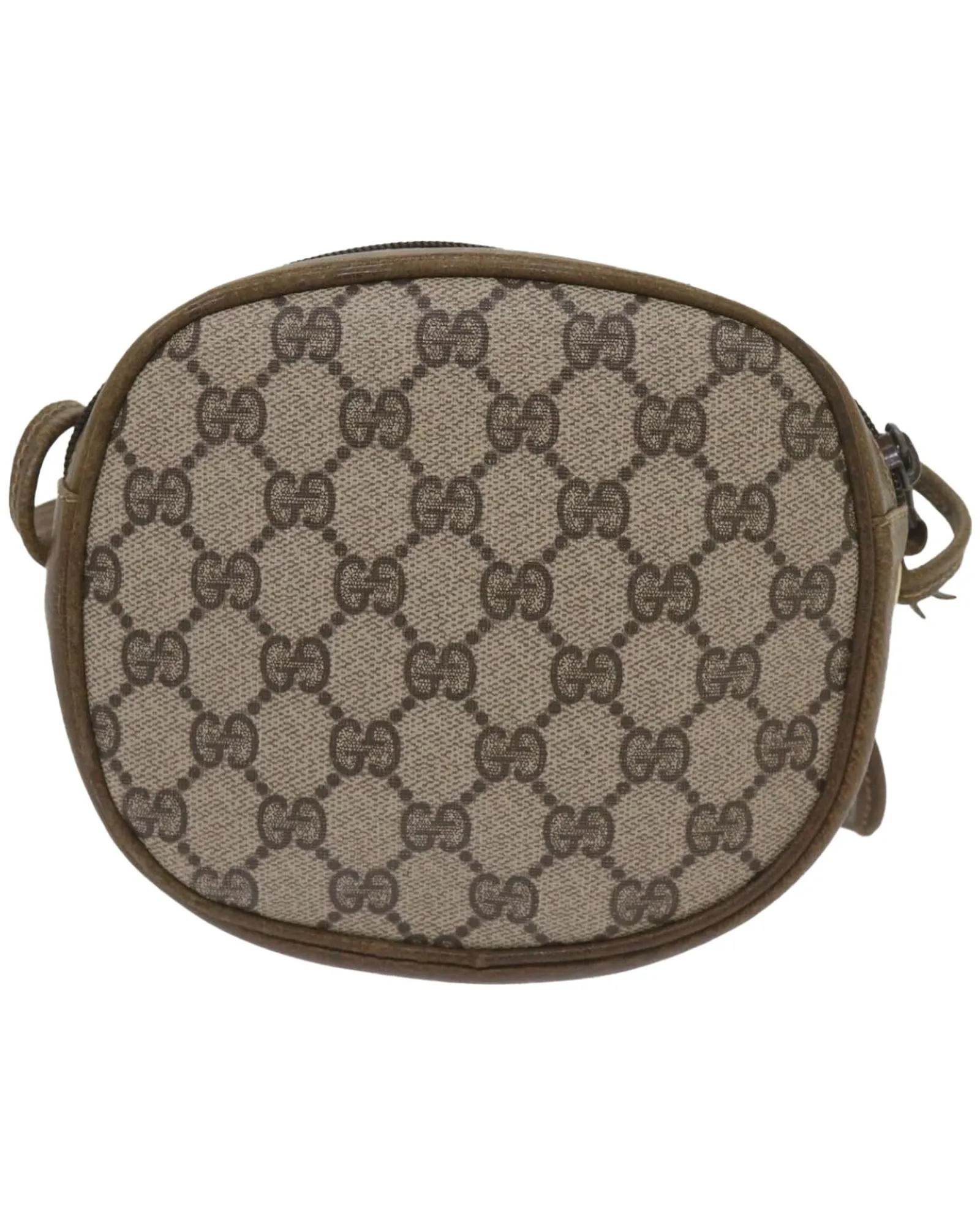 Beige GG Supreme Shoulder Bag in PVC Material