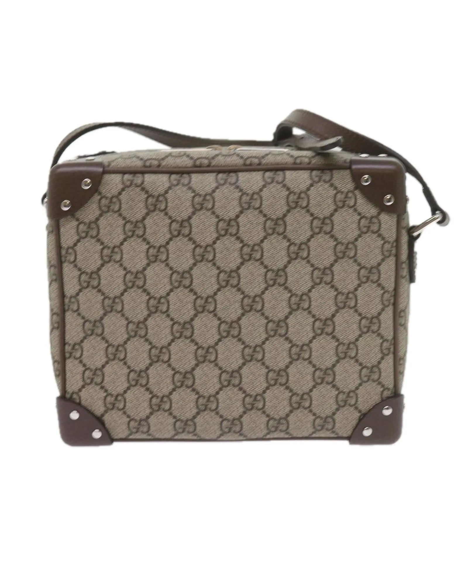 Beige GG Supreme Shoulder Bag with Shoulder Drop and Dust Bag Accessory