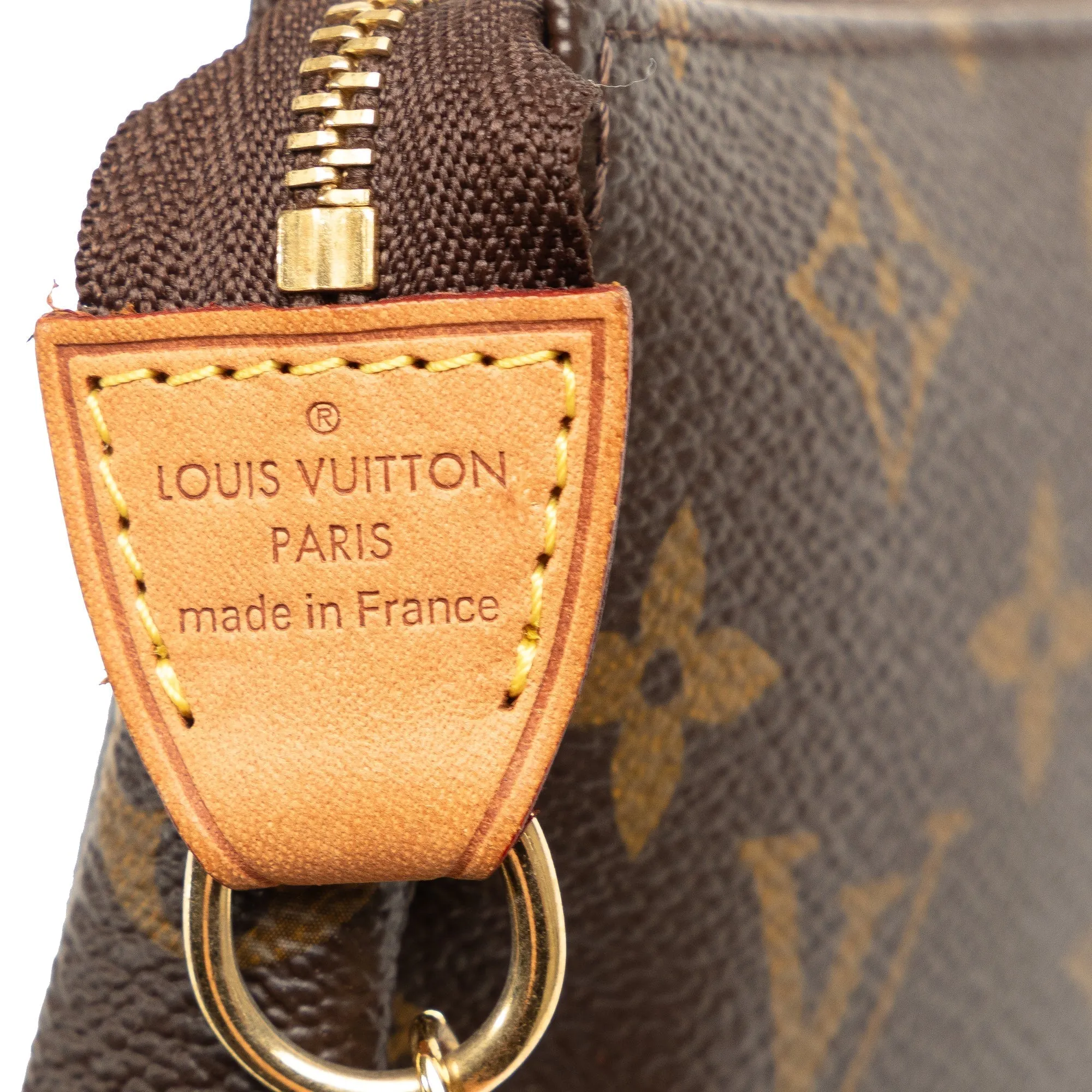 Brown Louis Vuitton Monogram Mini Pochette Accessoires Shoulder Bag