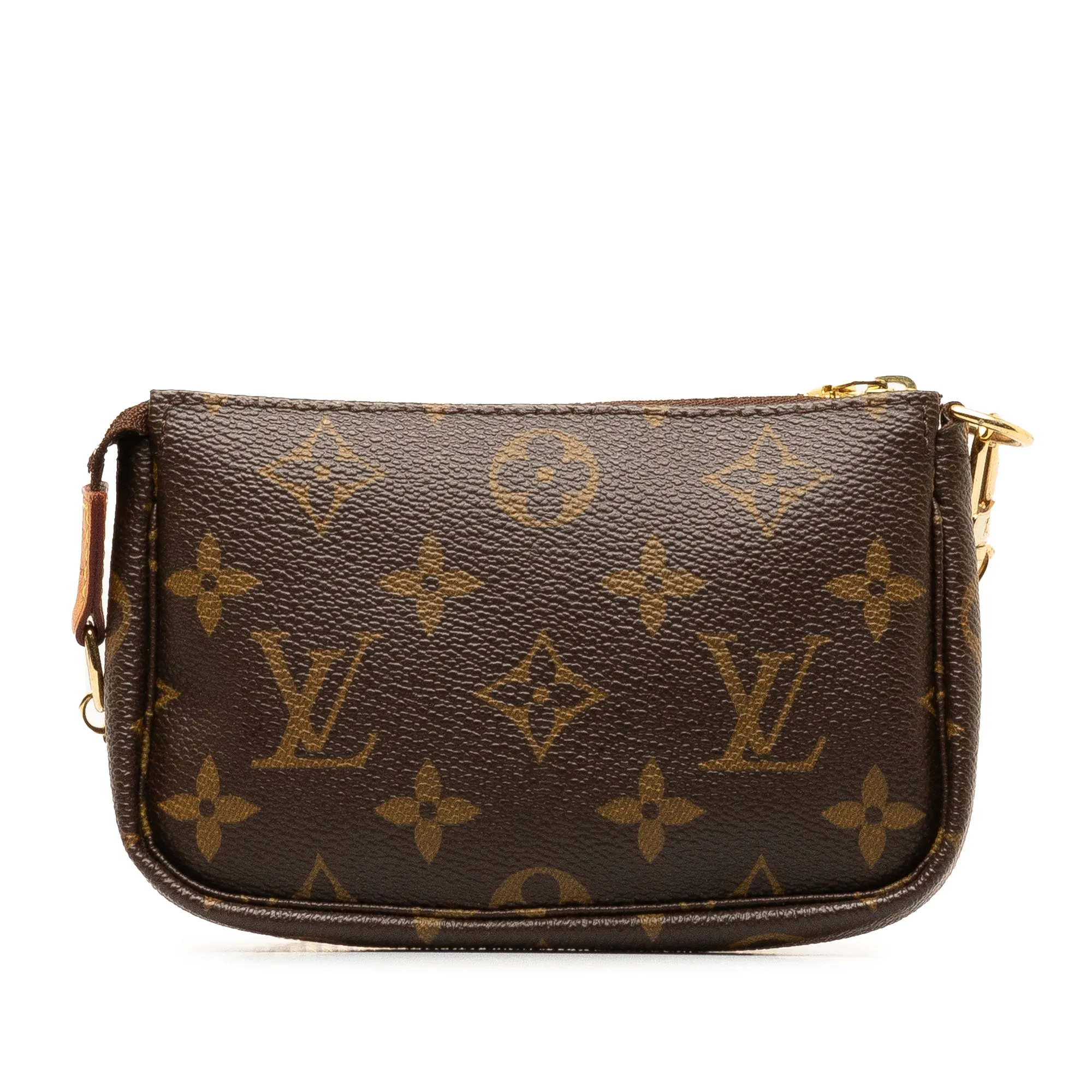 Brown Louis Vuitton Monogram Mini Pochette Accessoires Shoulder Bag