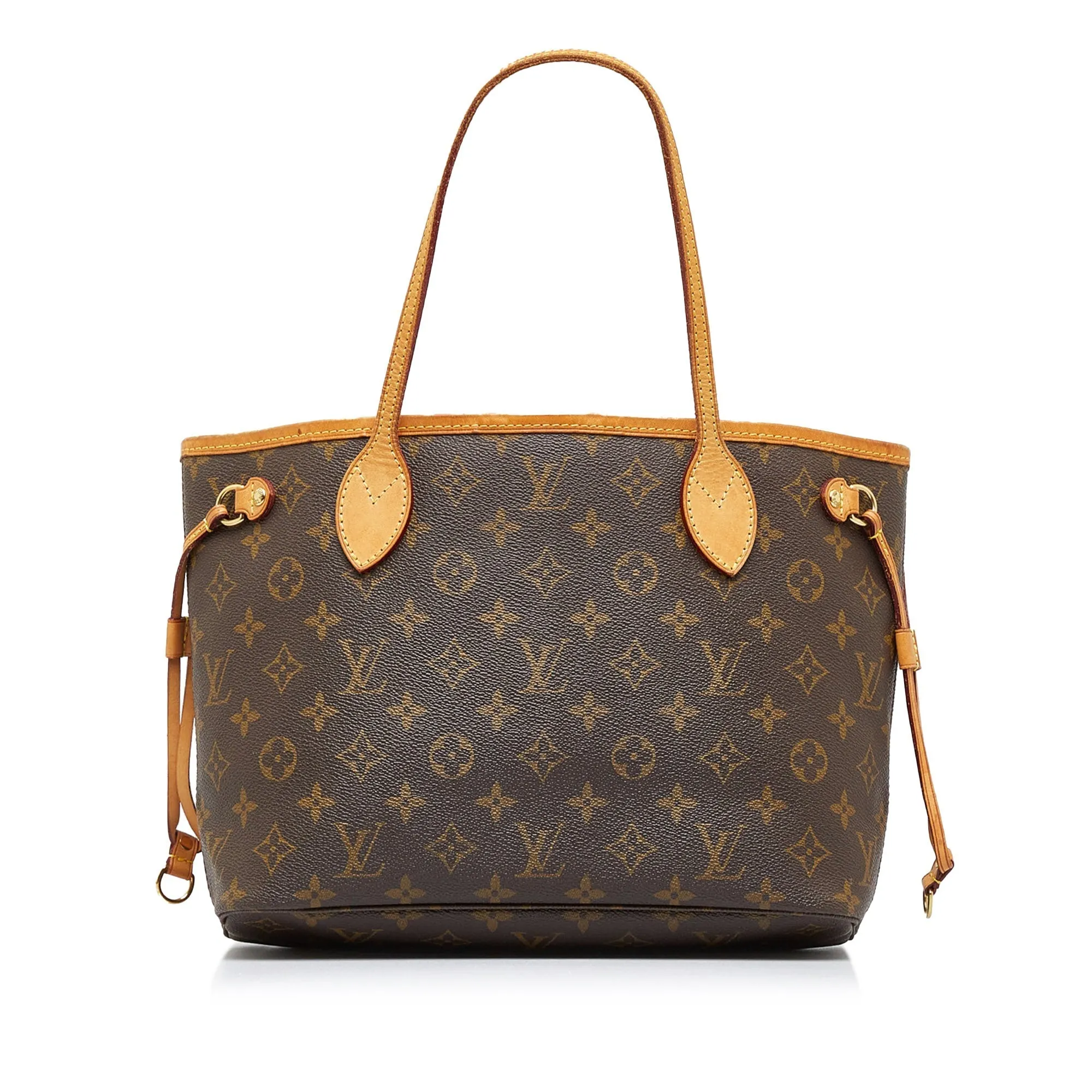 Brown Louis Vuitton Monogram Neverfull PM Tote Bag