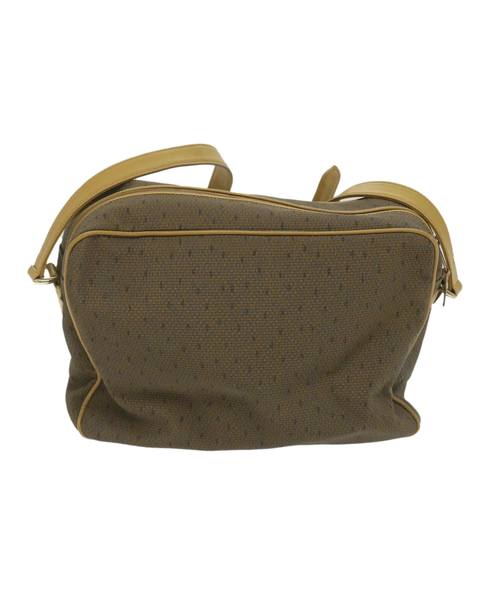 Canvas Beige Shoulder Bag