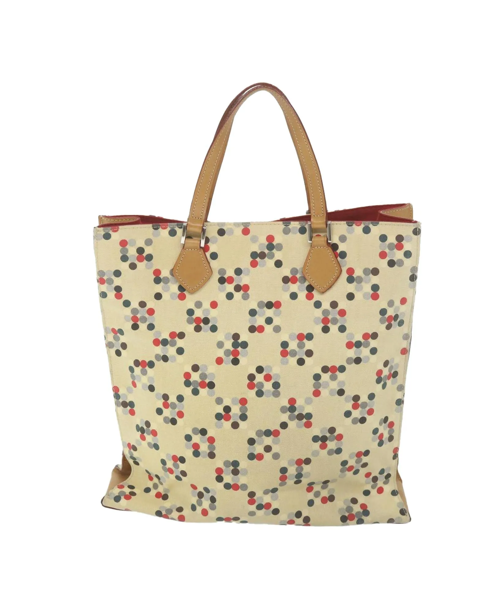 Canvas Tote Bag with Multiple Compartments