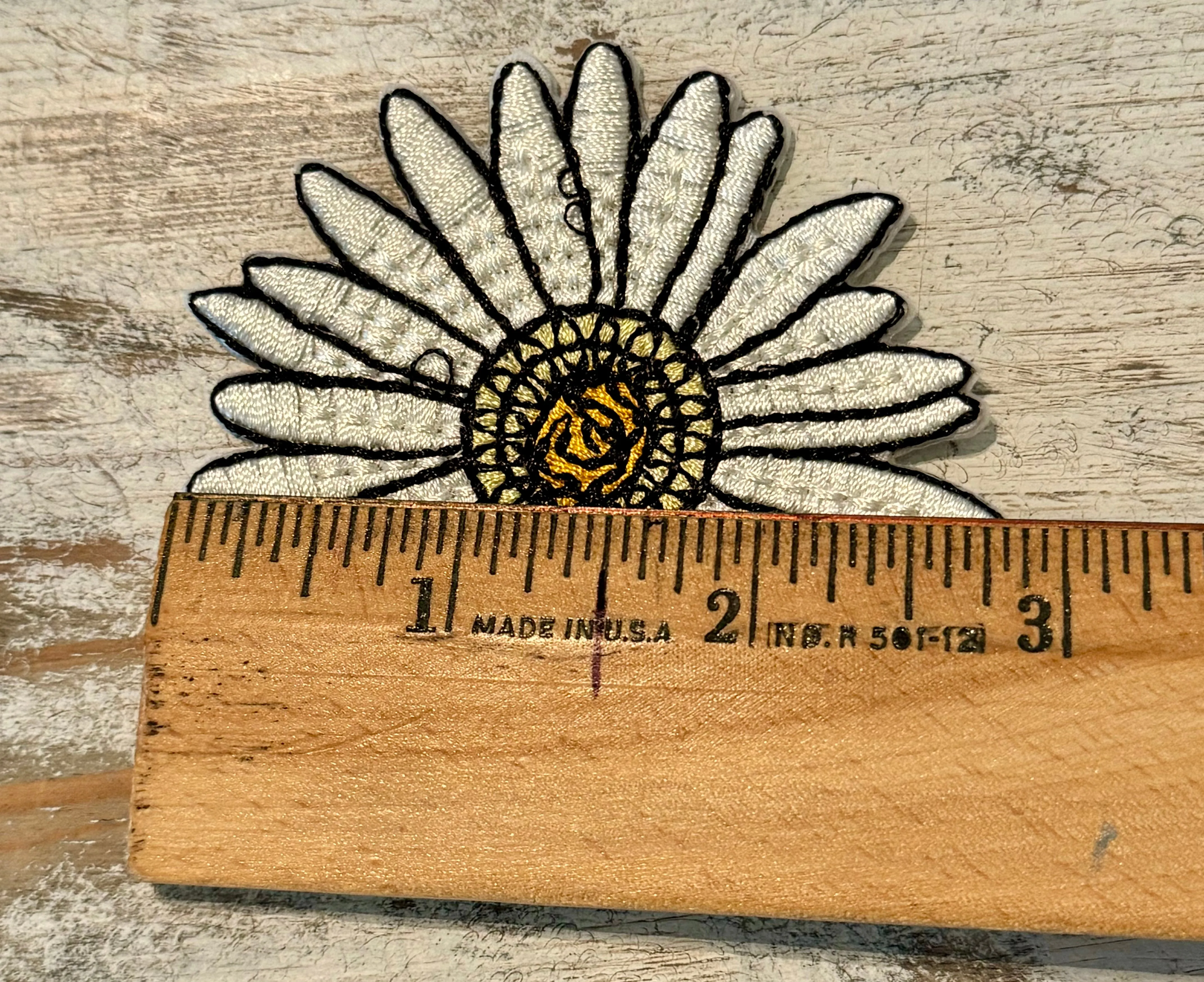 Daisy Iron On Patches