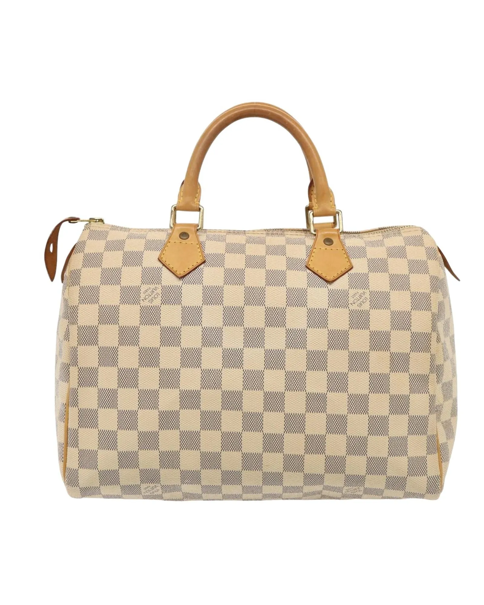 Damier Azur Canvas Speedy 30 Hand Bag with Dust Bag