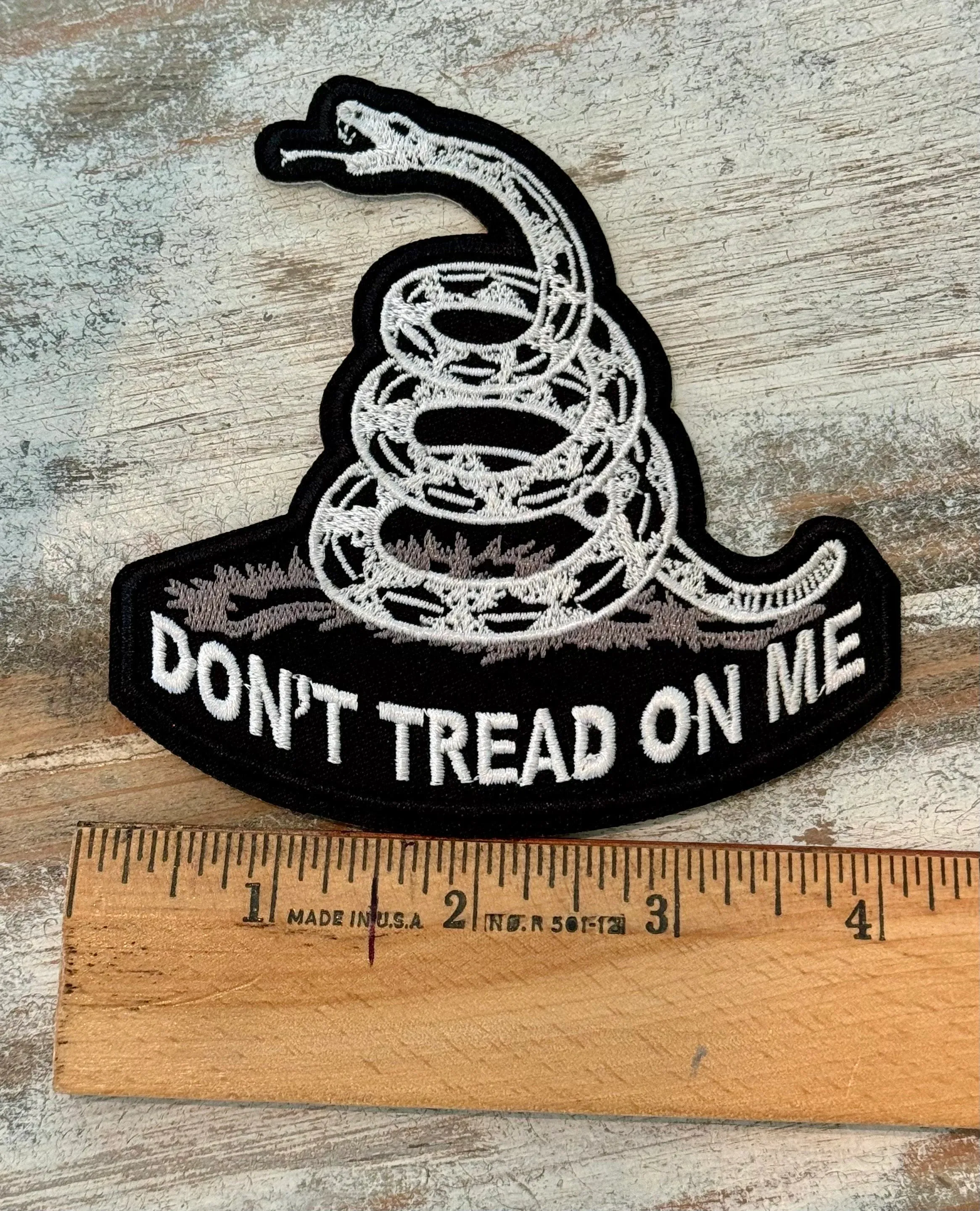 Don’t Tread On Me Iron On Patch