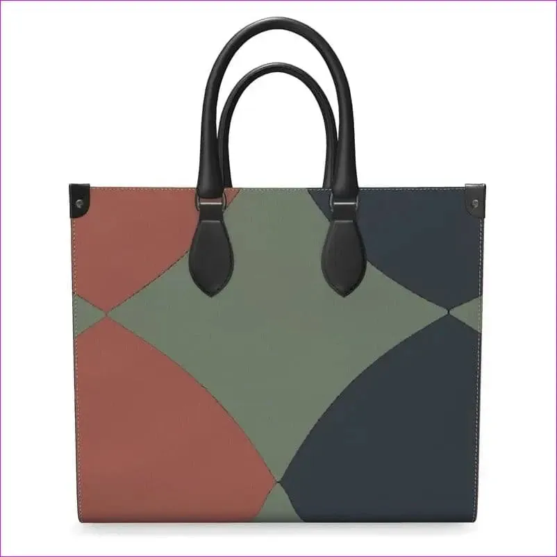 Eclectic Luxury Leather Shopper Bag