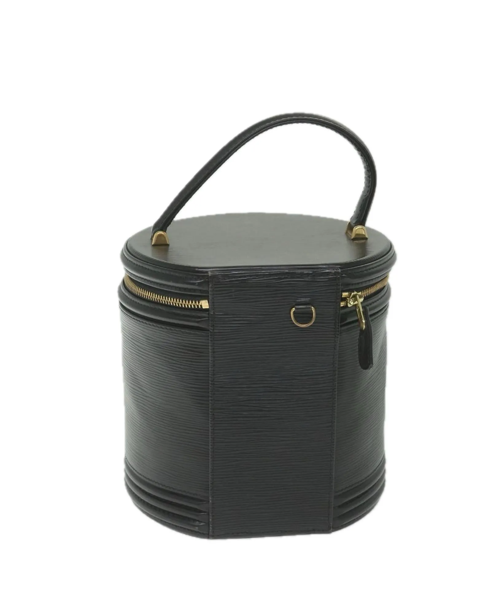 Epi Leather Hand Bag with Metal Fittings