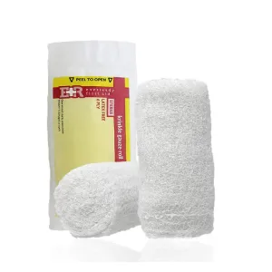 Ever Ready First Aid Sterile Krinkle Kerlix Type 4 1/2" x 4.1 Yds, Latex Free, 6-Ply, Bandage Roll