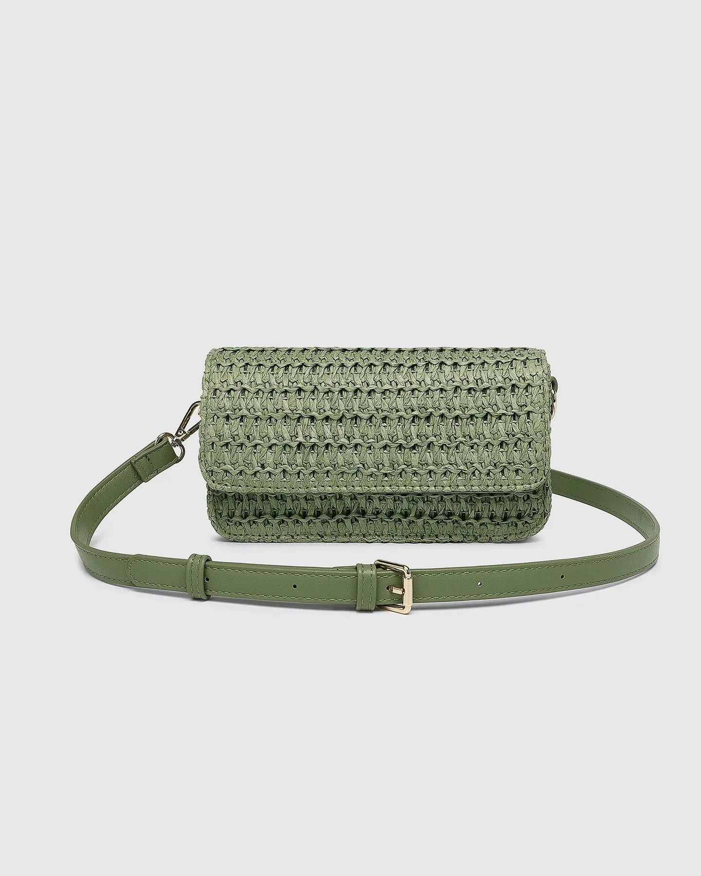 Freya Raffia Crossbody Bag