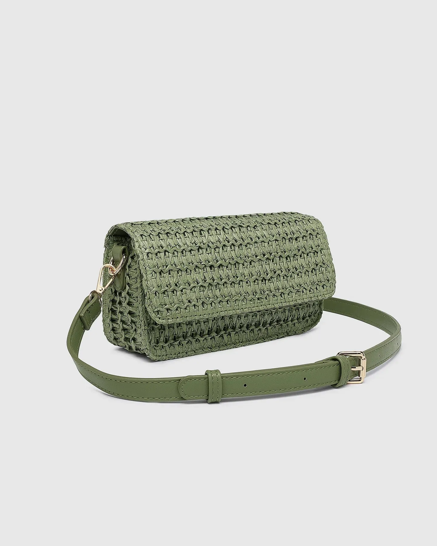 Freya Raffia Crossbody Bag