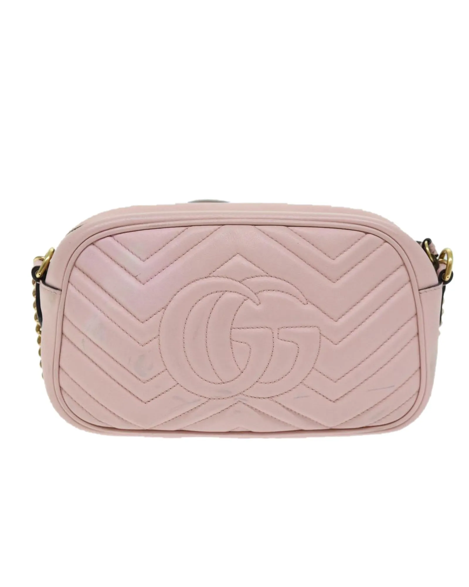 GG Marmont Chain Leather Shoulder Bag