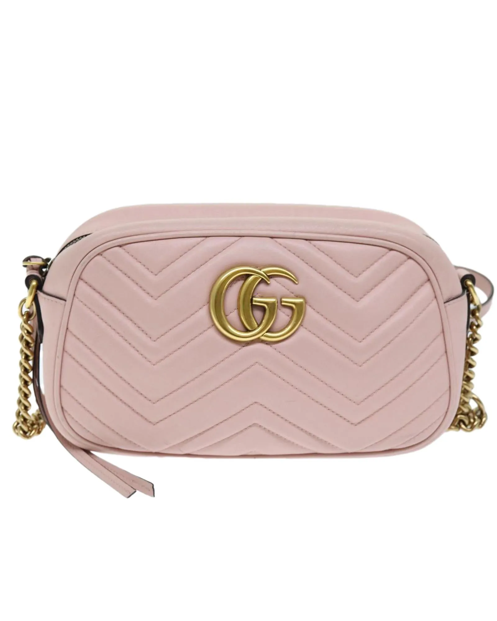 GG Marmont Chain Leather Shoulder Bag