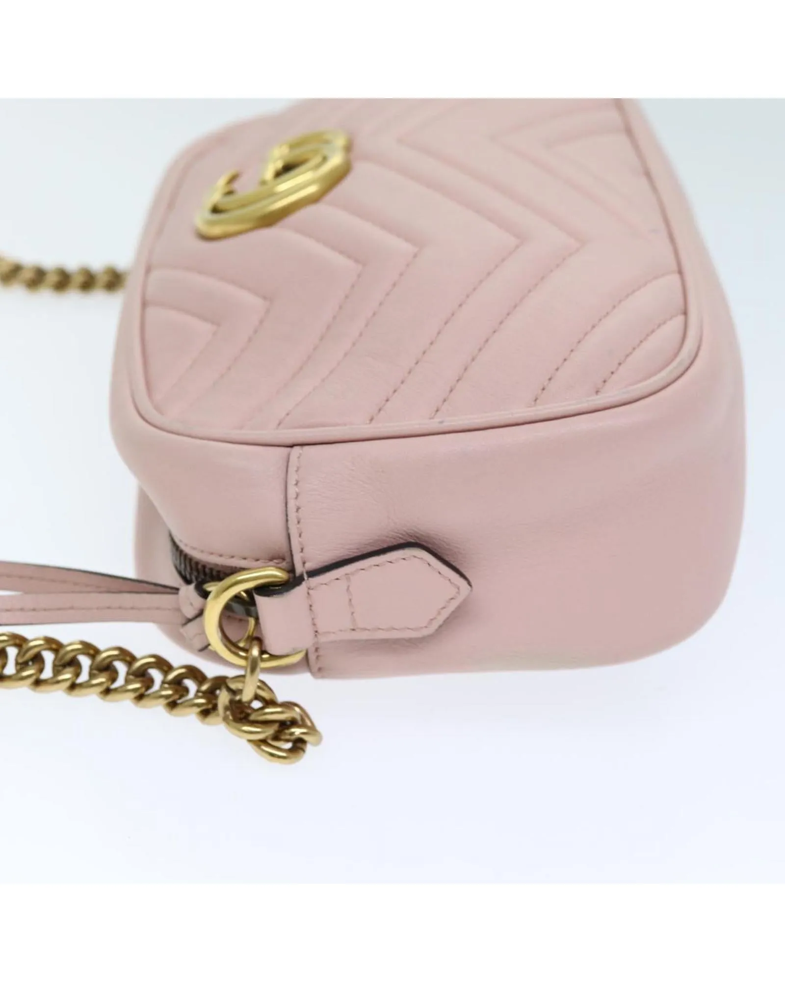 GG Marmont Chain Leather Shoulder Bag