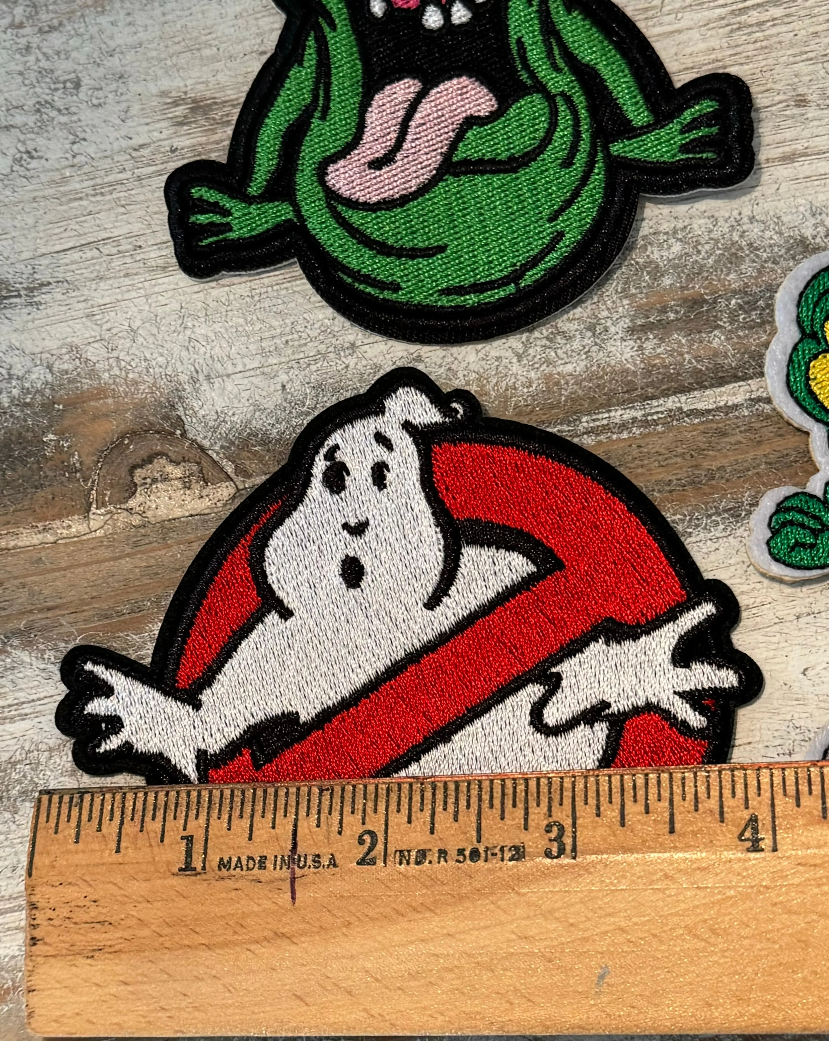 Ghost Halloween Iron On Patches