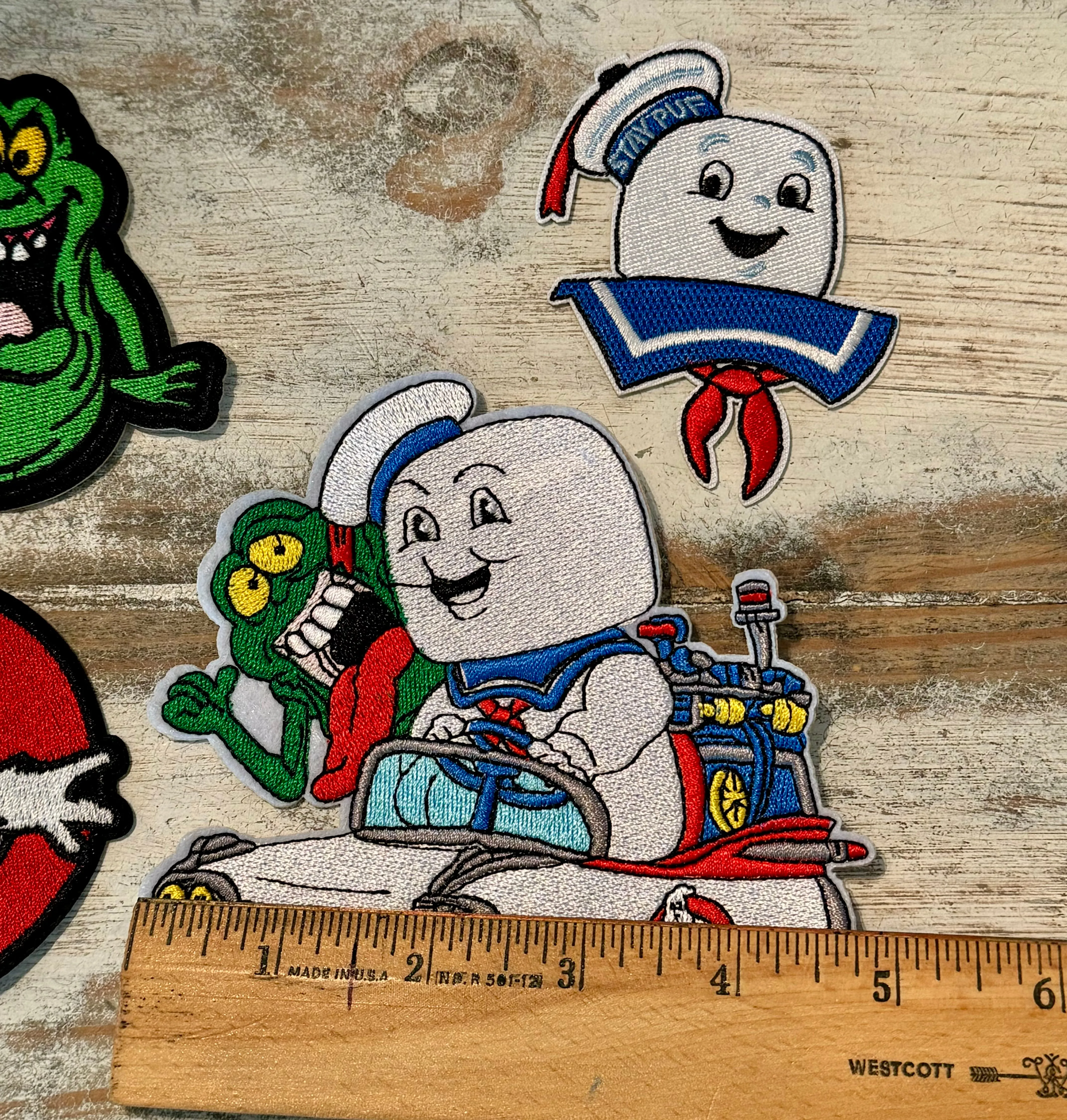 Ghost Halloween Iron On Patches