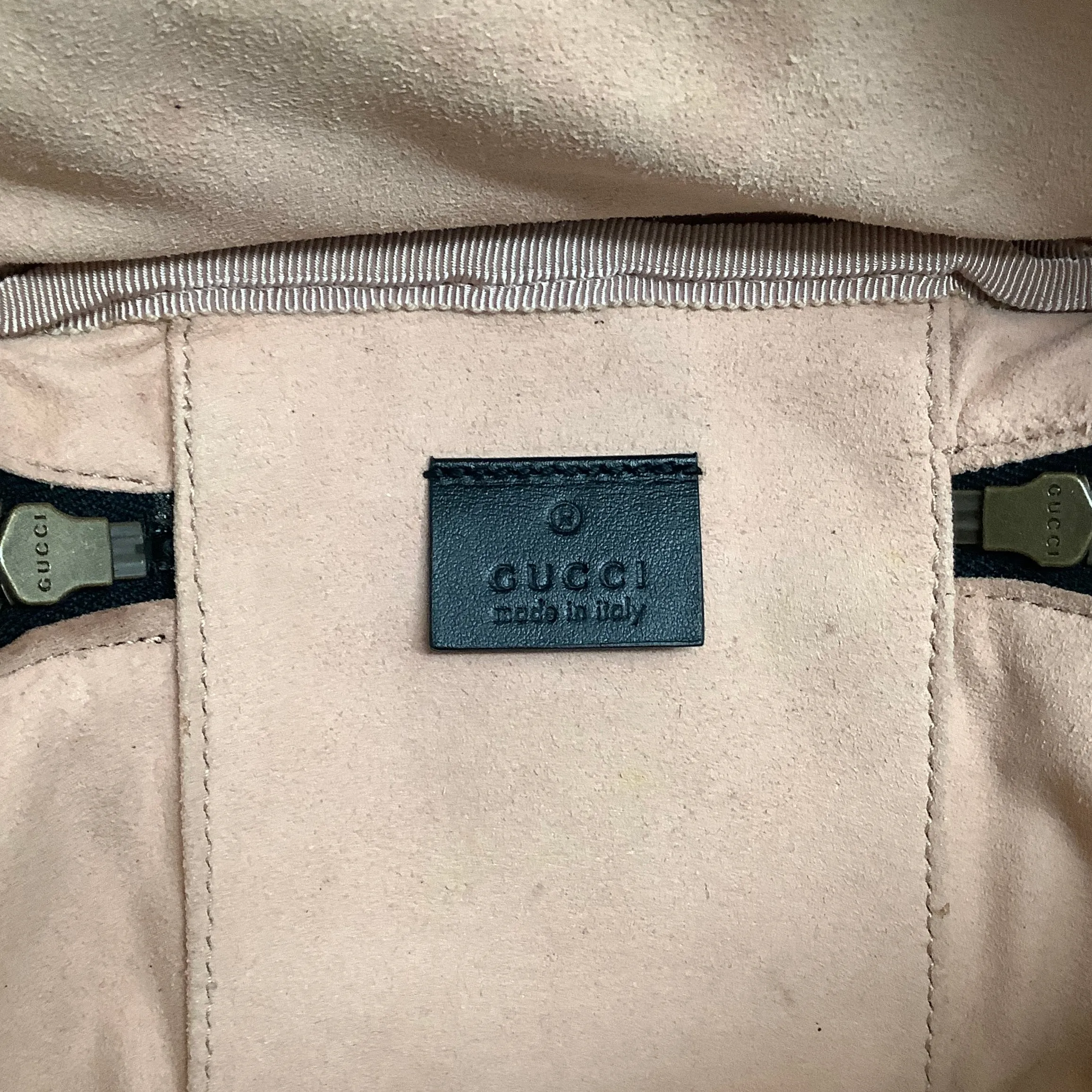 Gucci Black Leather GG Marmont Mini Matelassé Leather Backpack