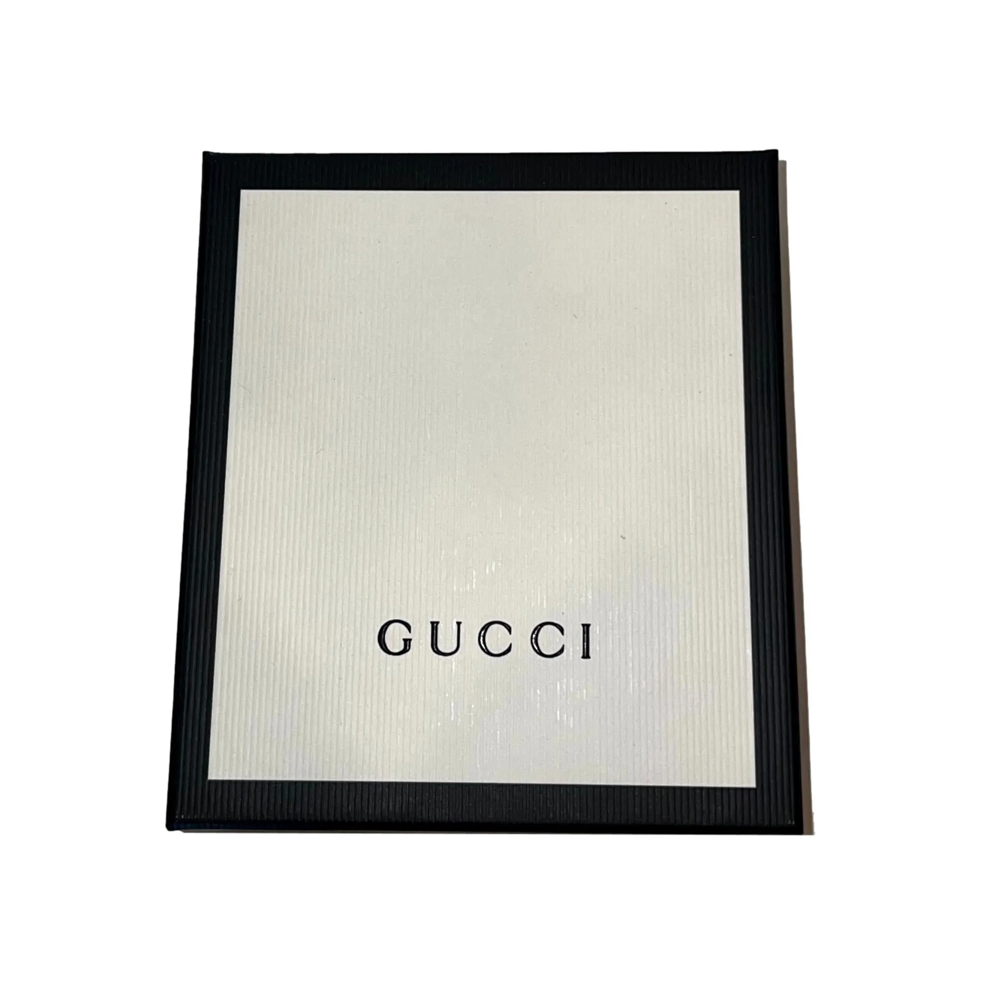 Gucci Mens Microguccissima GG Black Leather Bifold Wallet