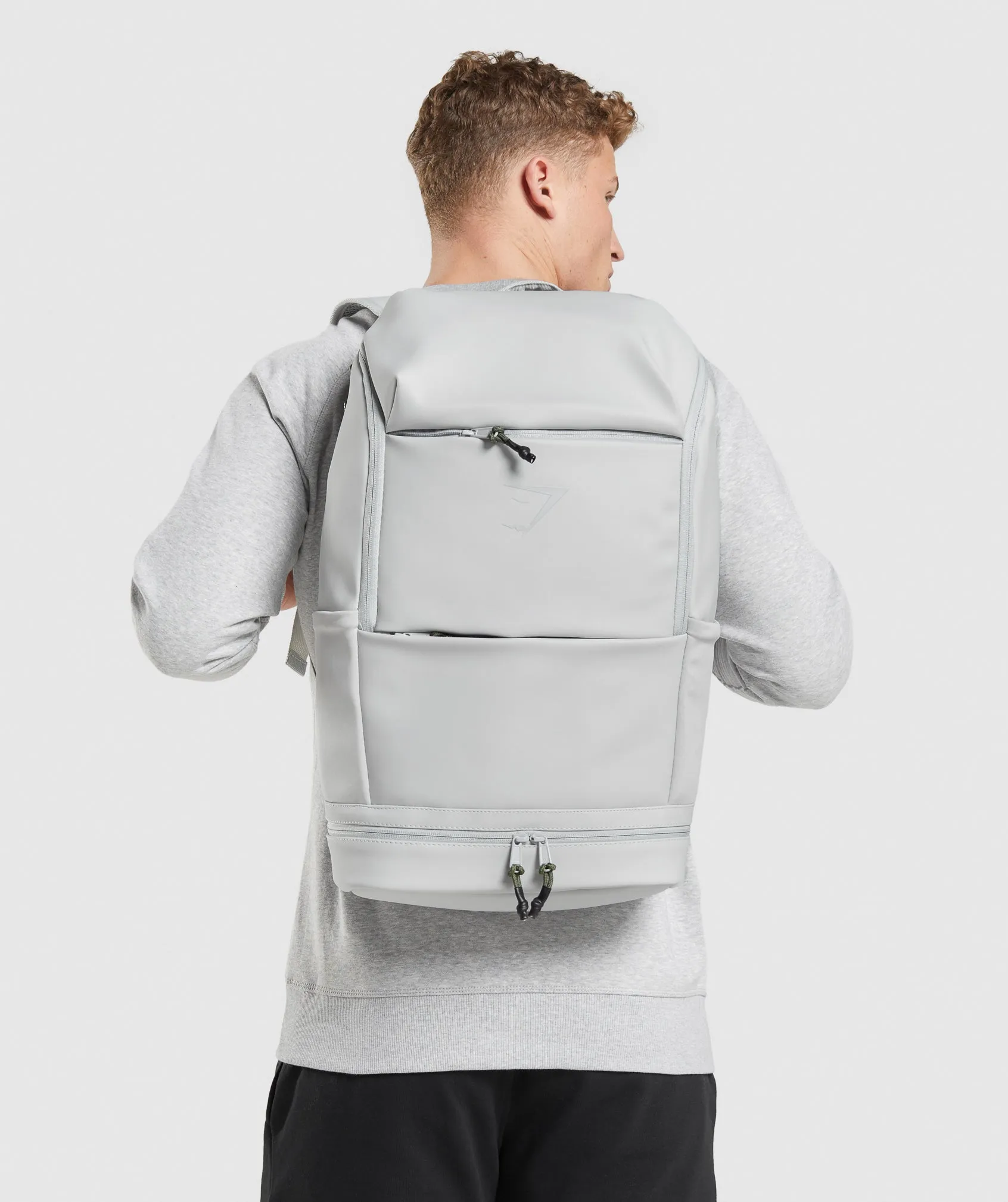 Gymshark Sleek Backpack - Light Grey