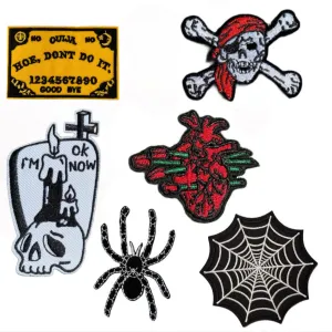 Halloween Iron On Patches