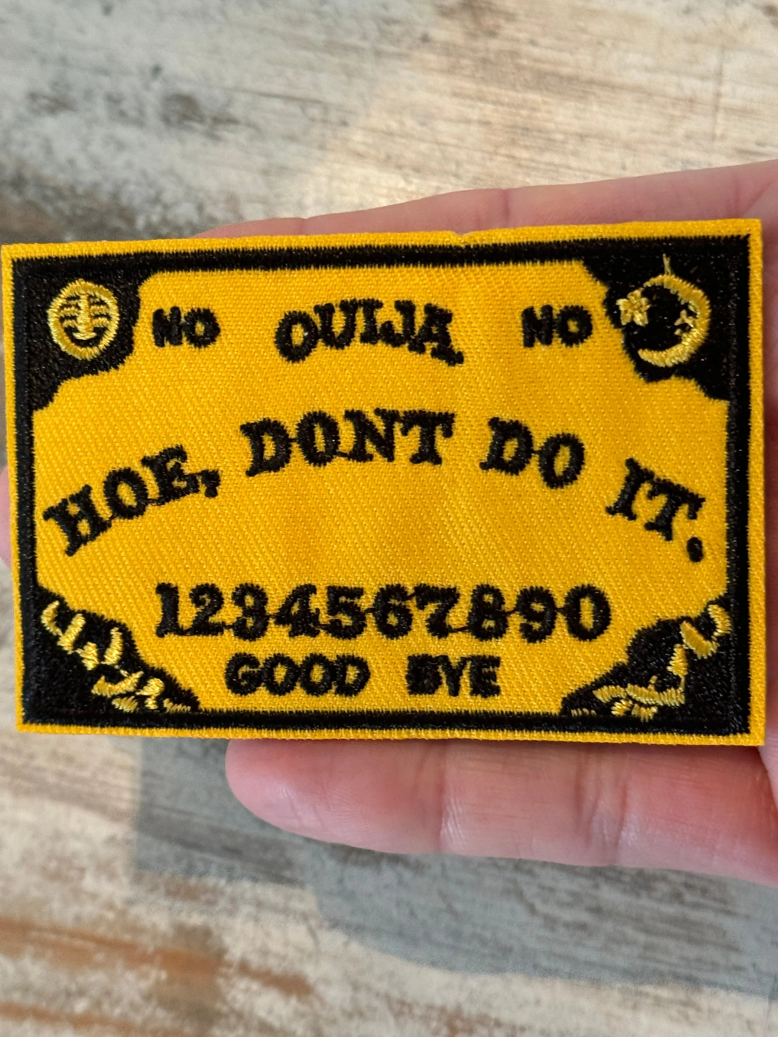 Halloween Iron On Patches