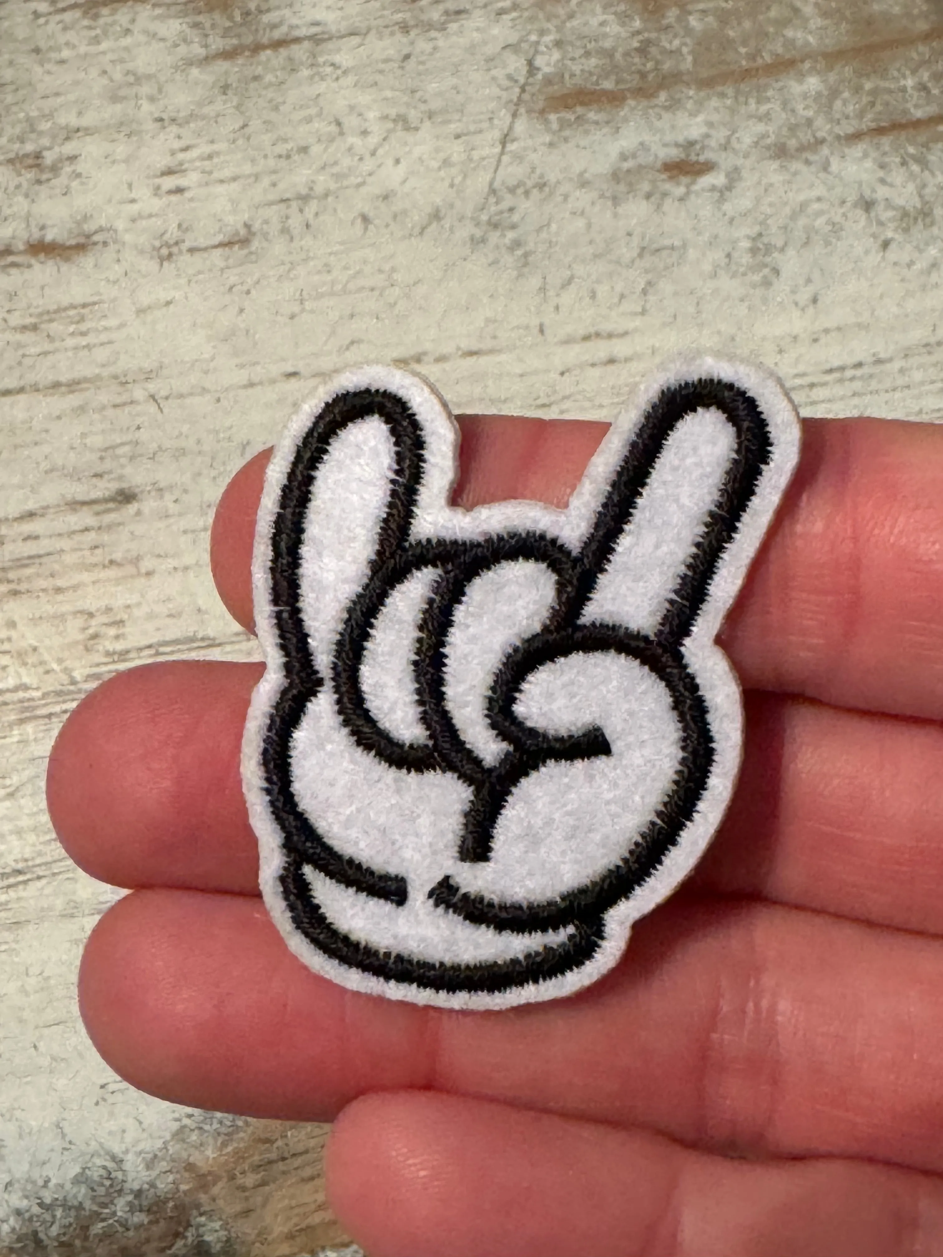 Hand & Fist Iron On Patches