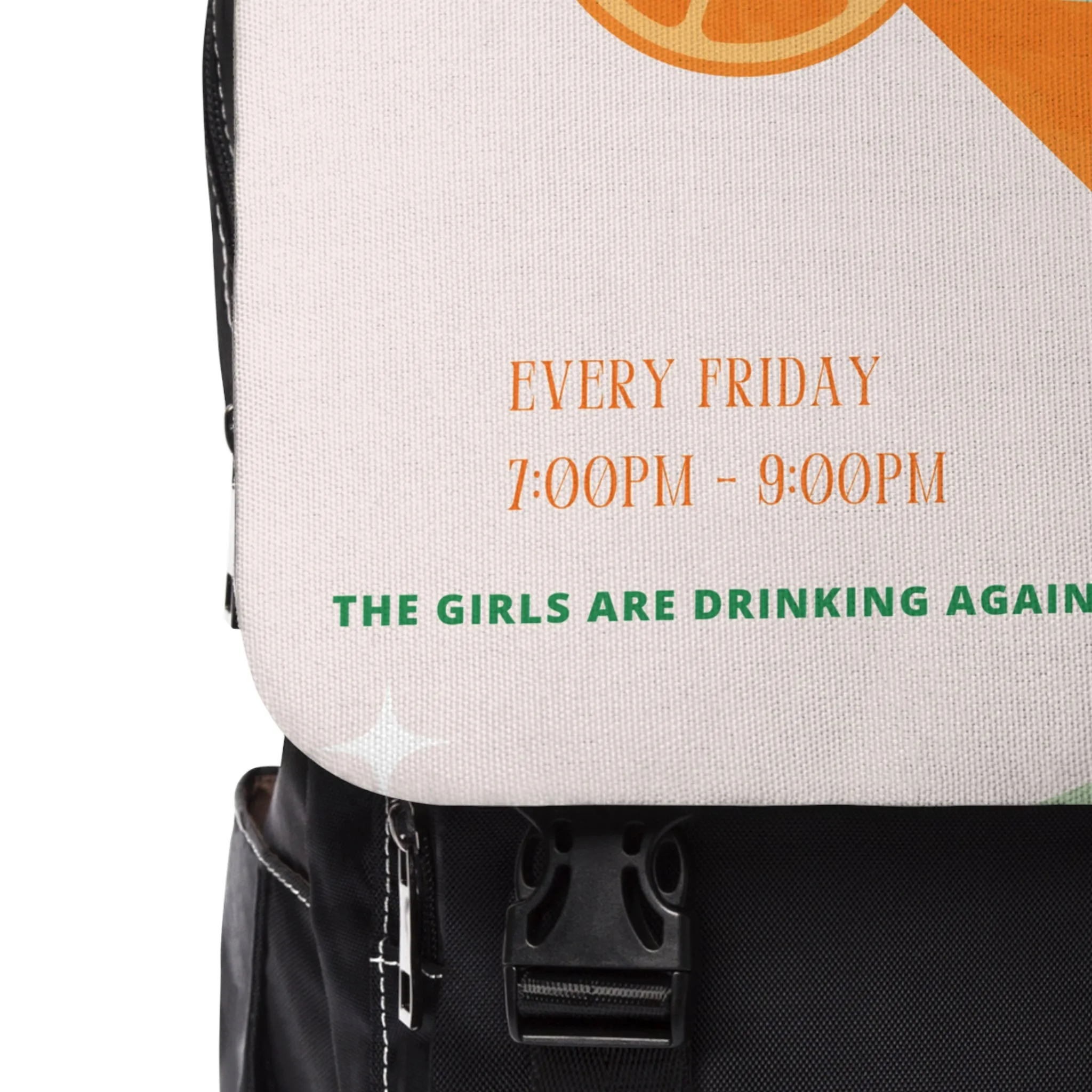 Hot Girl Happy Hour SwagBag Backpack