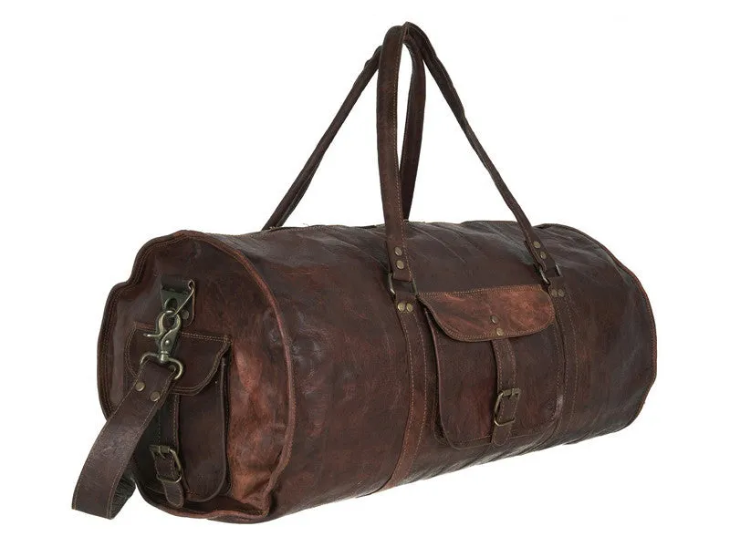 Indiana Jones Leather Duffel 20"