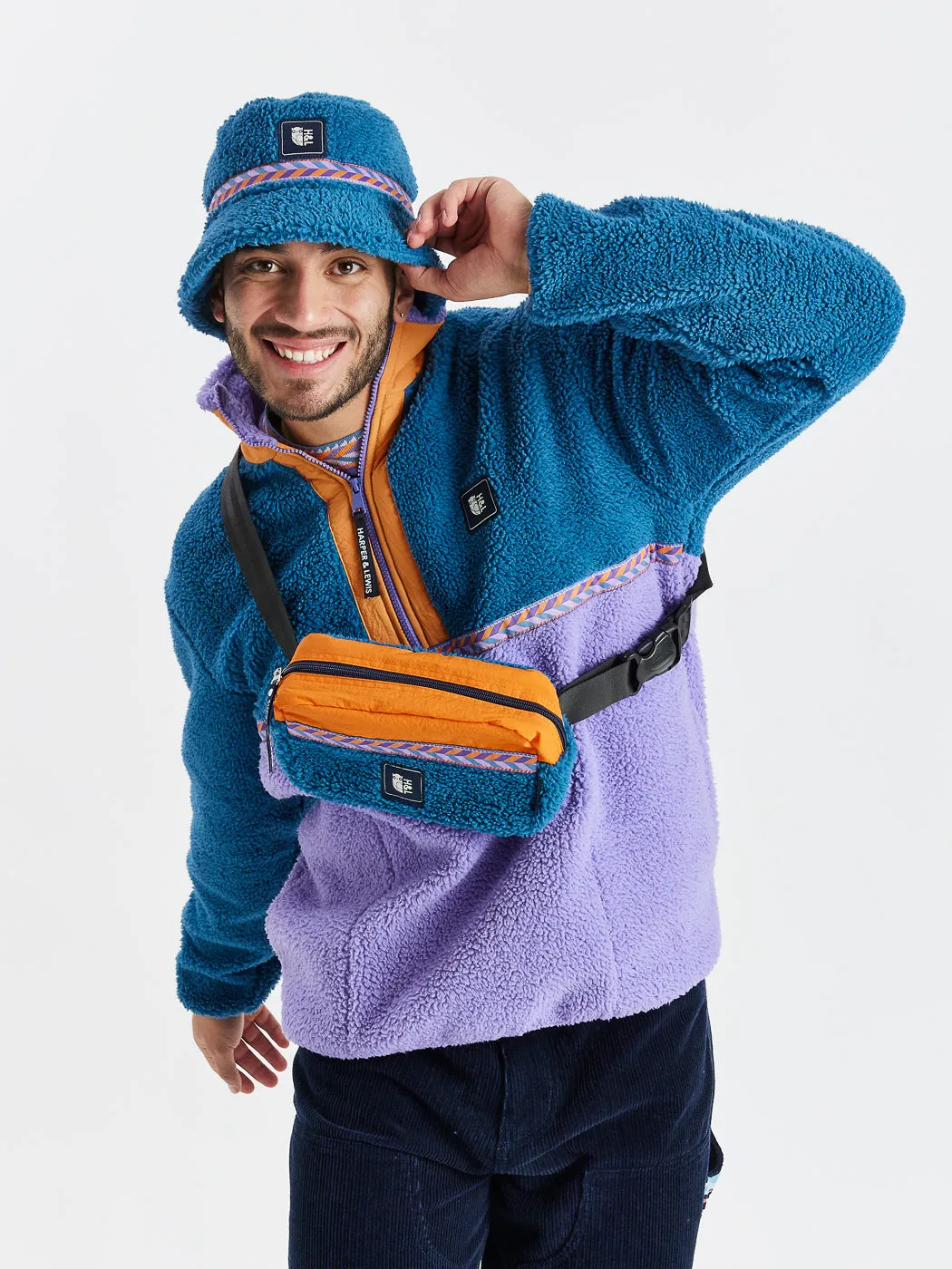 Jean Sherpa Fleece Bumbag