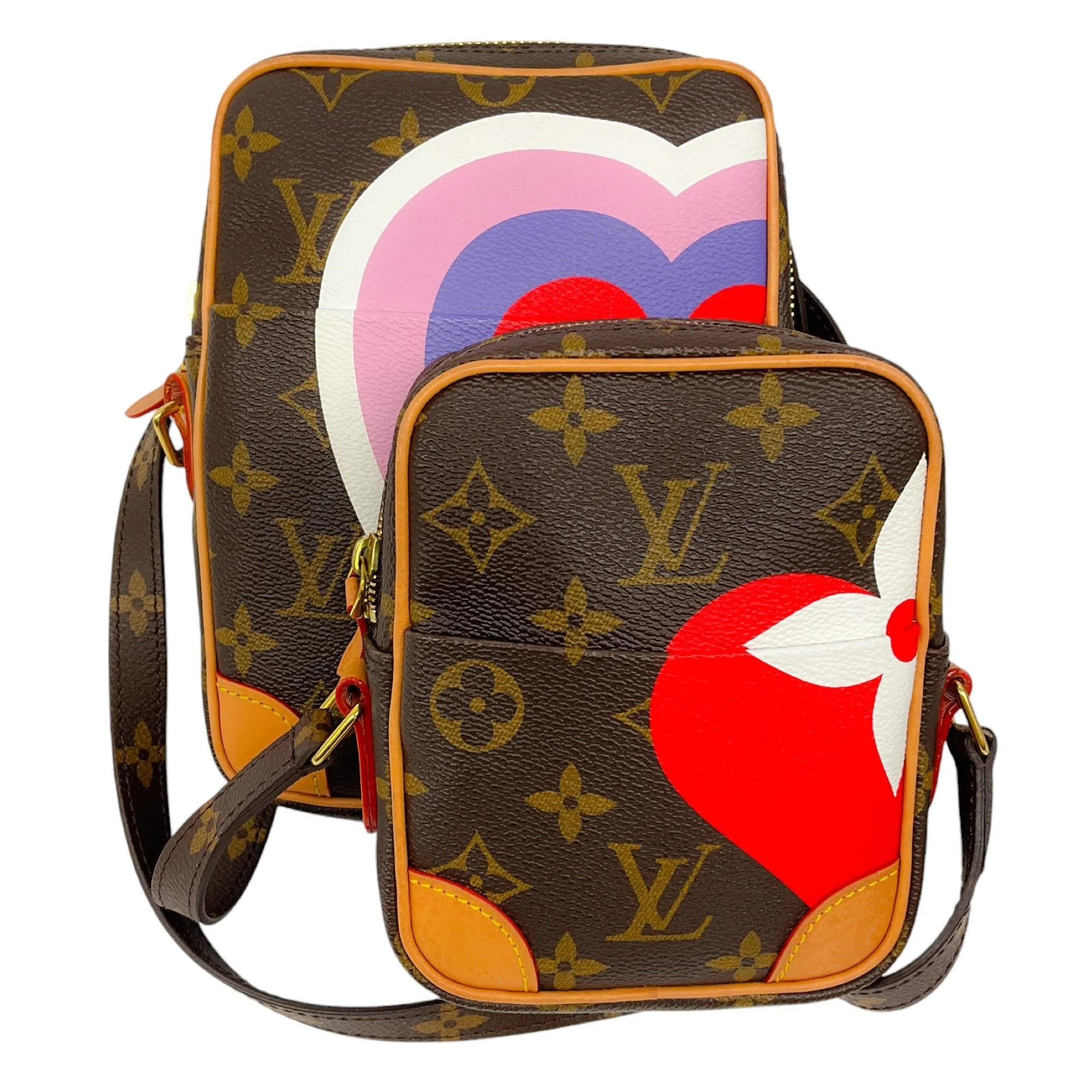 Louis Vuitton Brown Monogram Canvas Game On Paname Two-Piece Handbag Set