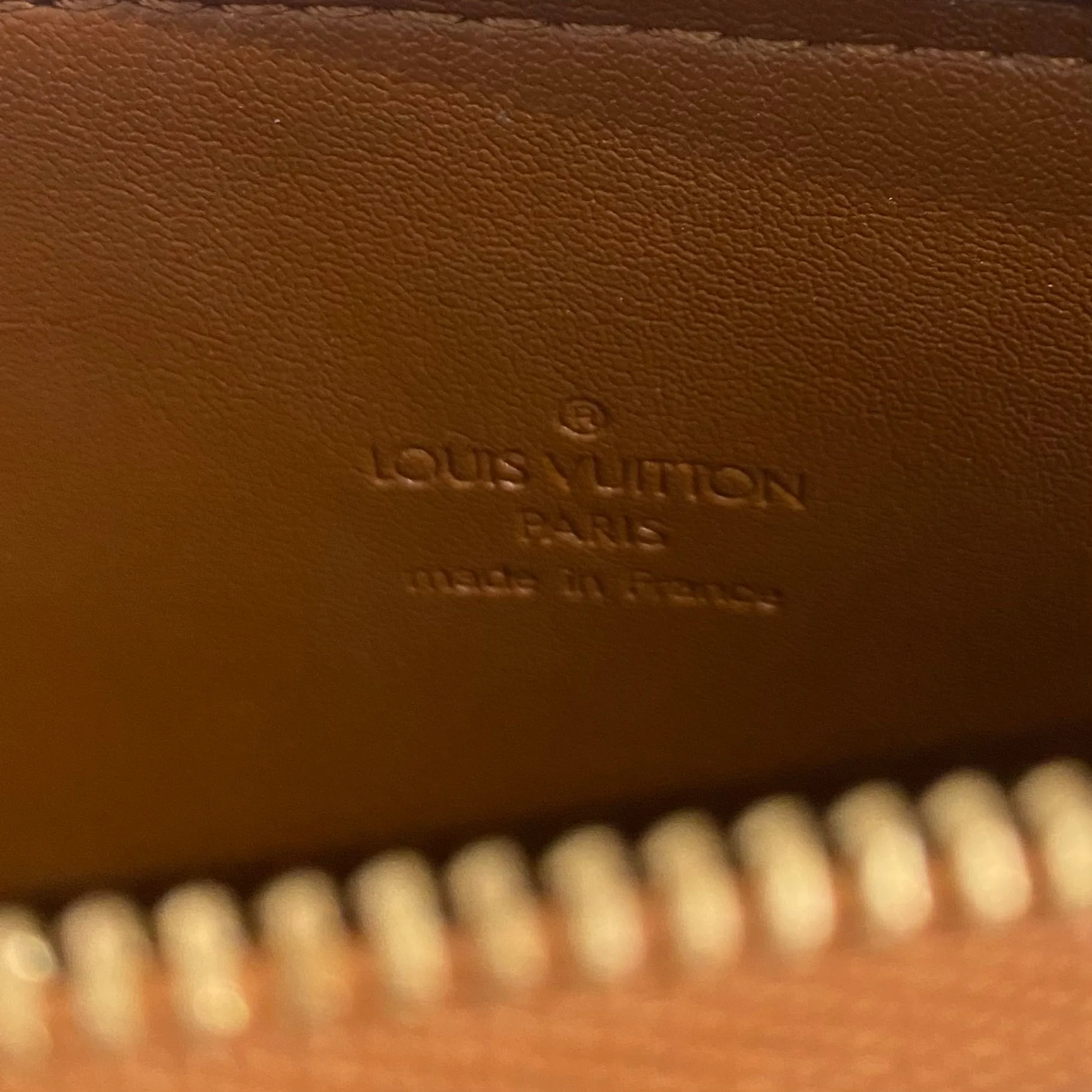 Louis Vuitton Brown Vernis Mott Bag