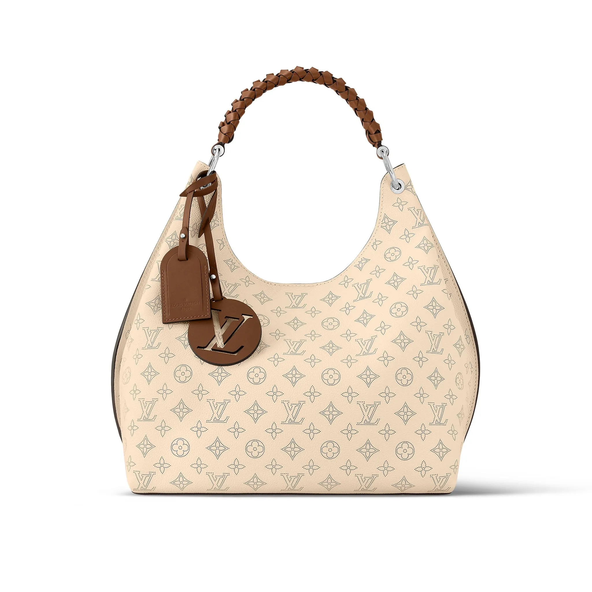 LOUIS VUITTON CARMEL MAHINA HOBO BAG