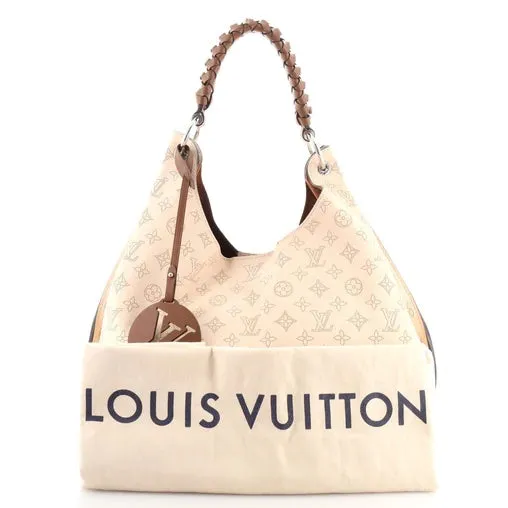 LOUIS VUITTON CARMEL MAHINA HOBO BAG