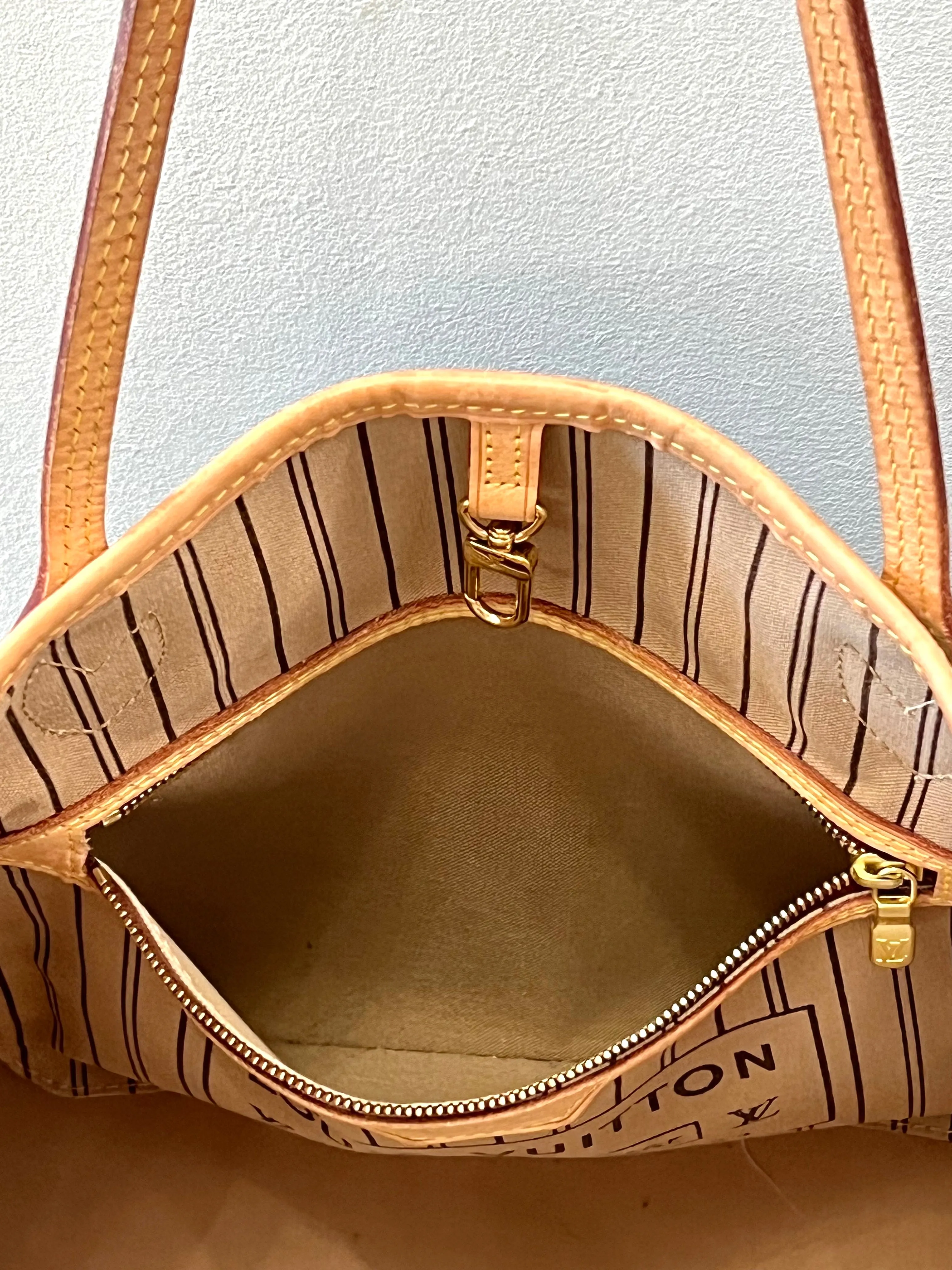 LOUIS VUITTON MONOGRAM NEVERFULL MM TOTE BAG