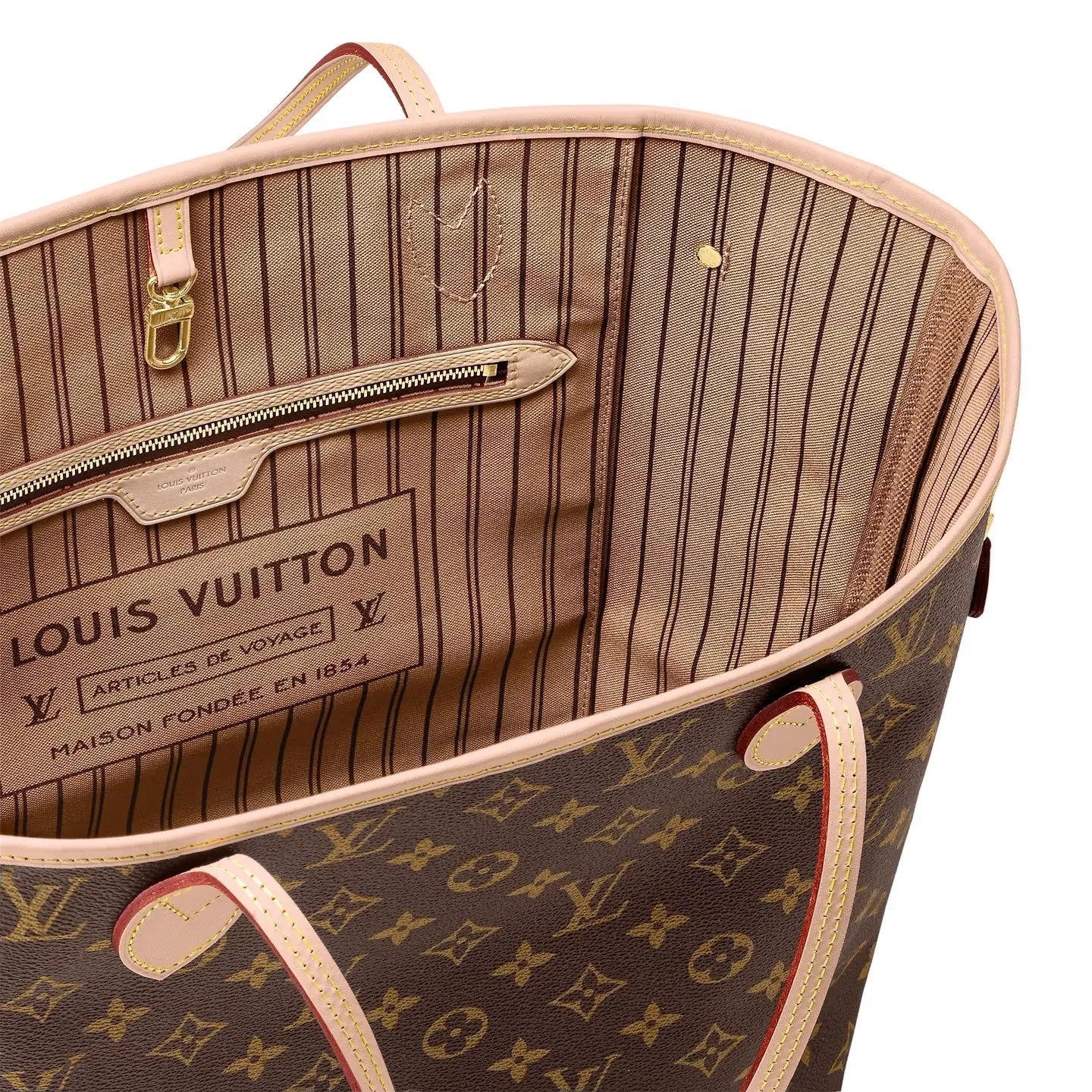 LOUIS VUITTON MONOGRAM NEVERFULL MM TOTE BAG