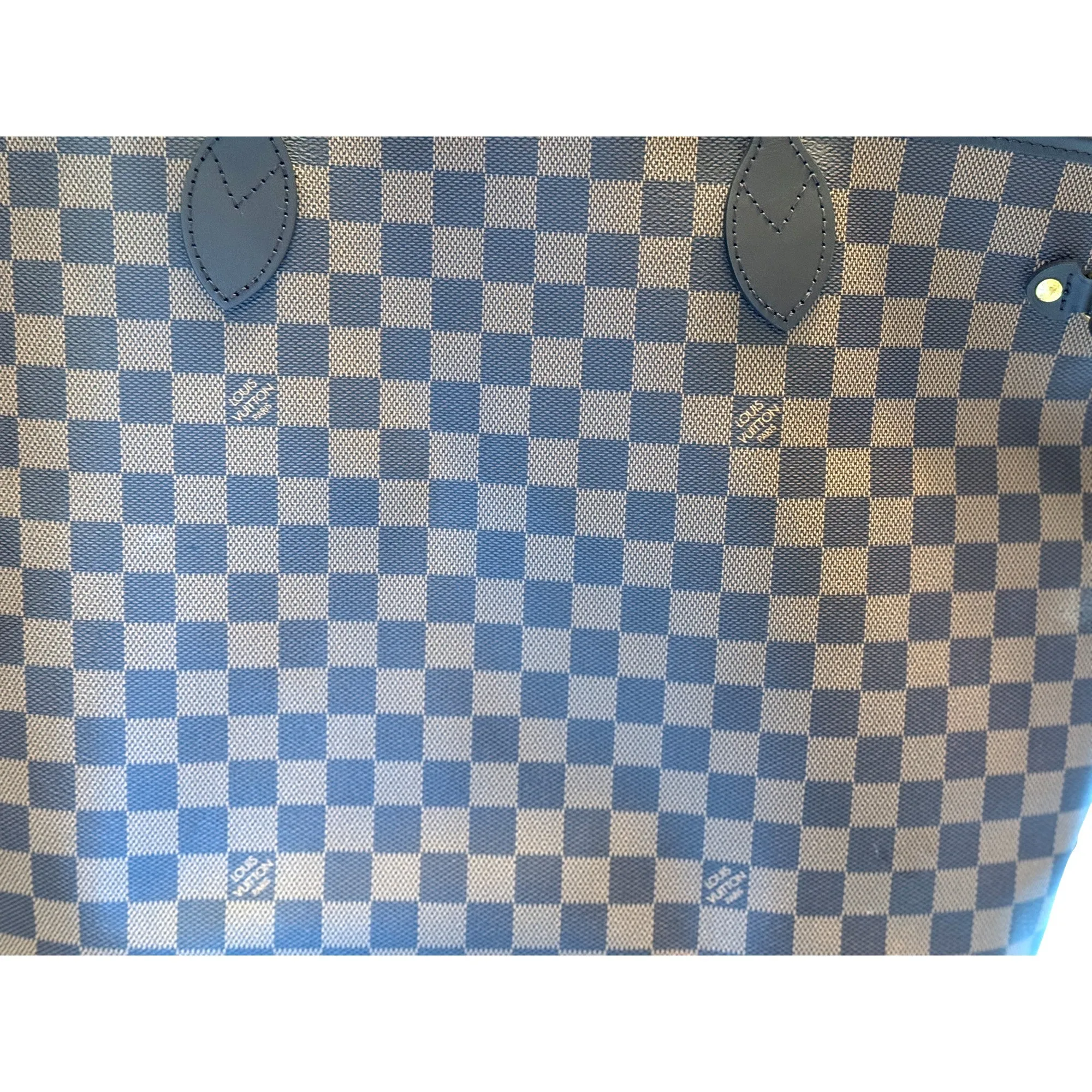 Louis Vuitton Neverfull Brown Tote Damier Canvas GM