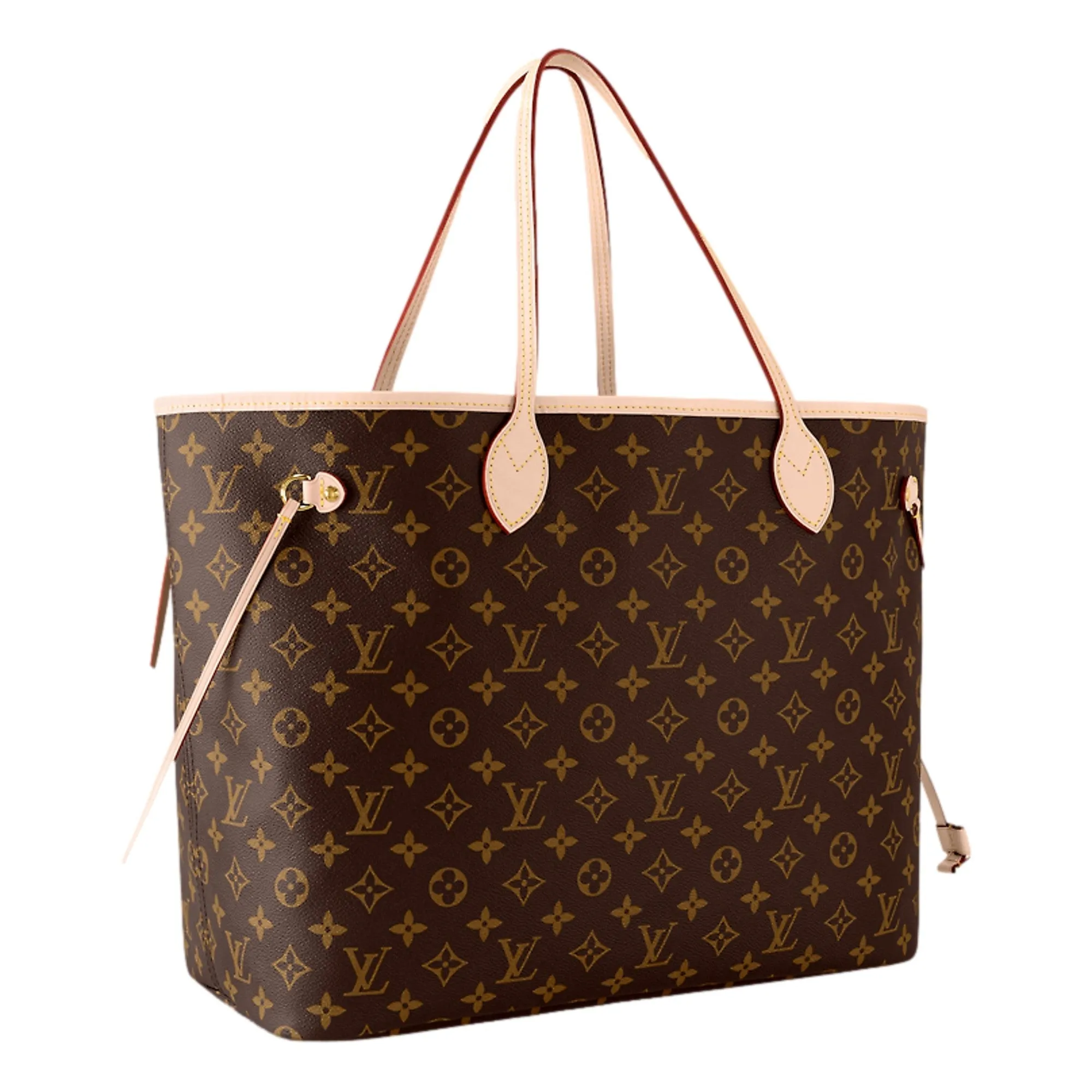 Louis Vuitton Neverfull Brown Tote Monogram Canvas MM