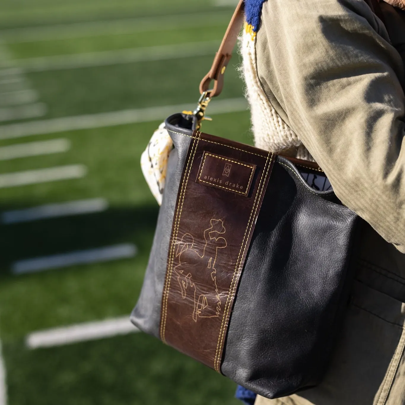 Made To Order | Steamboat Collection | Tivoli Shoulder Tote | Rocky   Grey