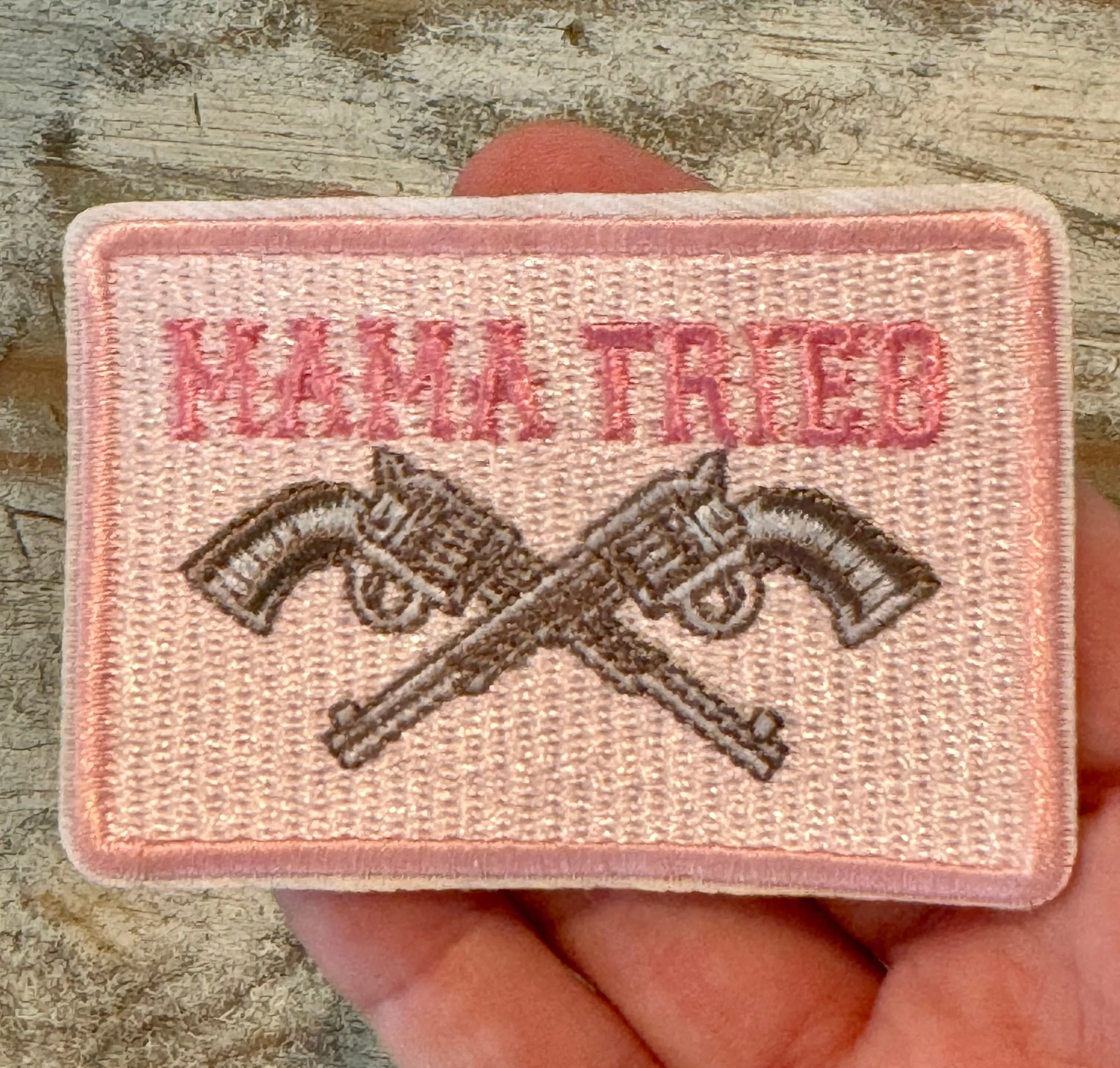 Mama Tried Iron On Patches