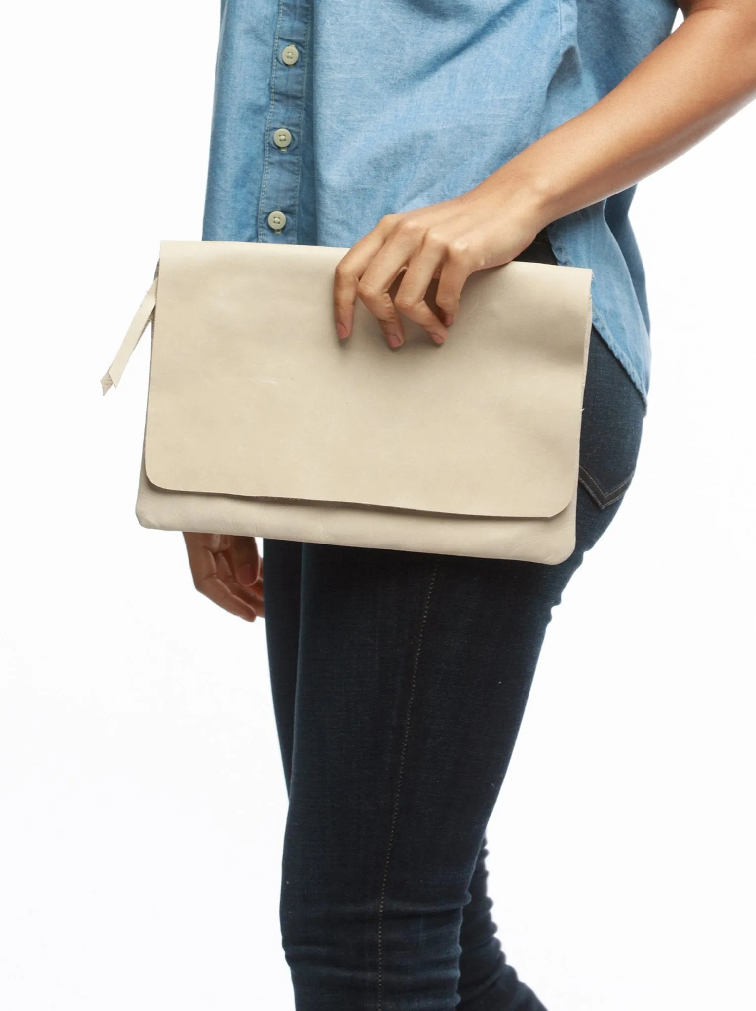 Mare Zip Clutch