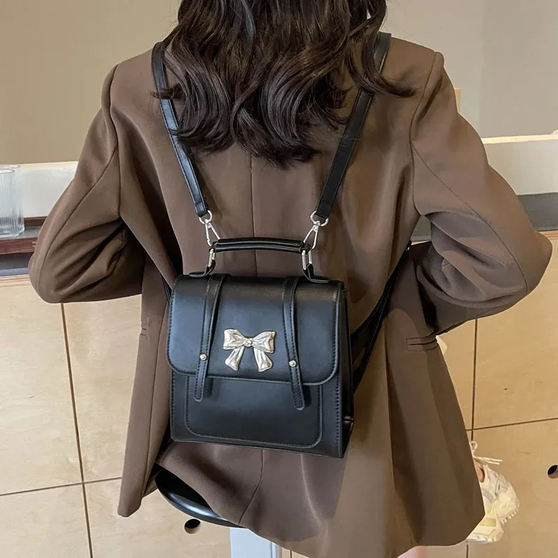 Mini Backpack Women Fashion PU Leather College Girl Small Backpack Trend Designer Backpacks for Women