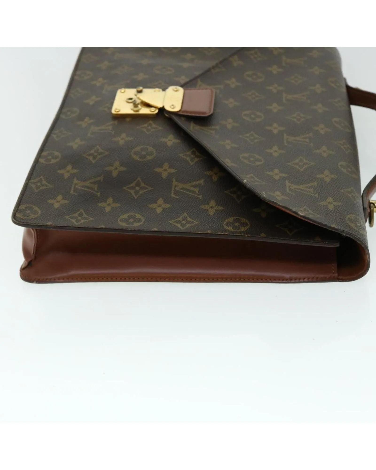 Monogram 2way Porte Documents Bag - Authentic LV