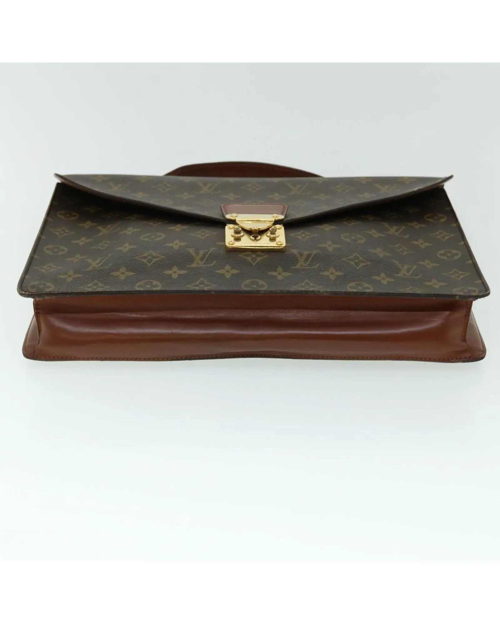 Monogram 2way Porte Documents Bag - Authentic LV