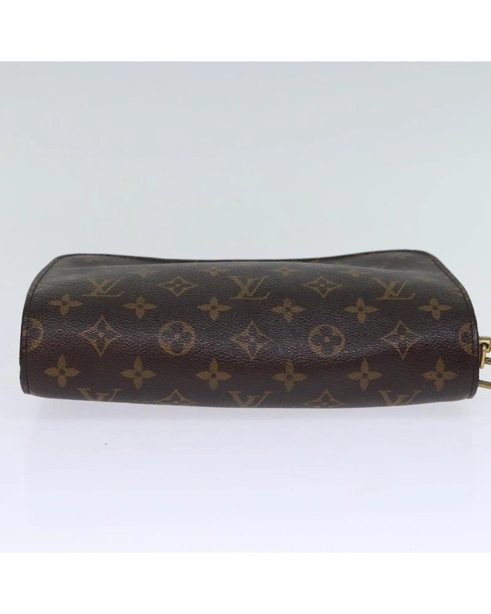 Monogram Canvas Clutch Bag with Accessories France-made (RANK: C)