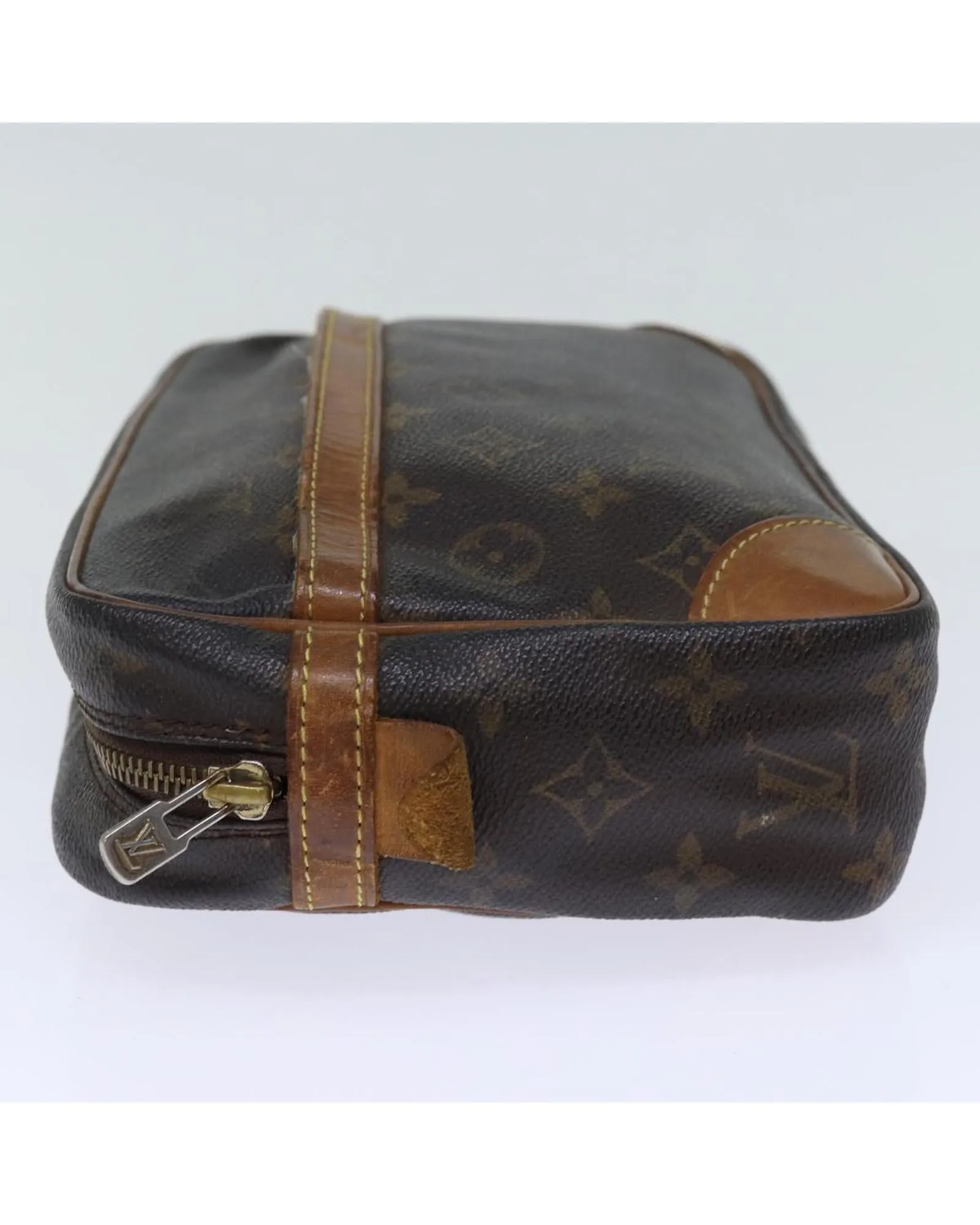 Monogram Canvas Clutch Bag with Accessories France-made