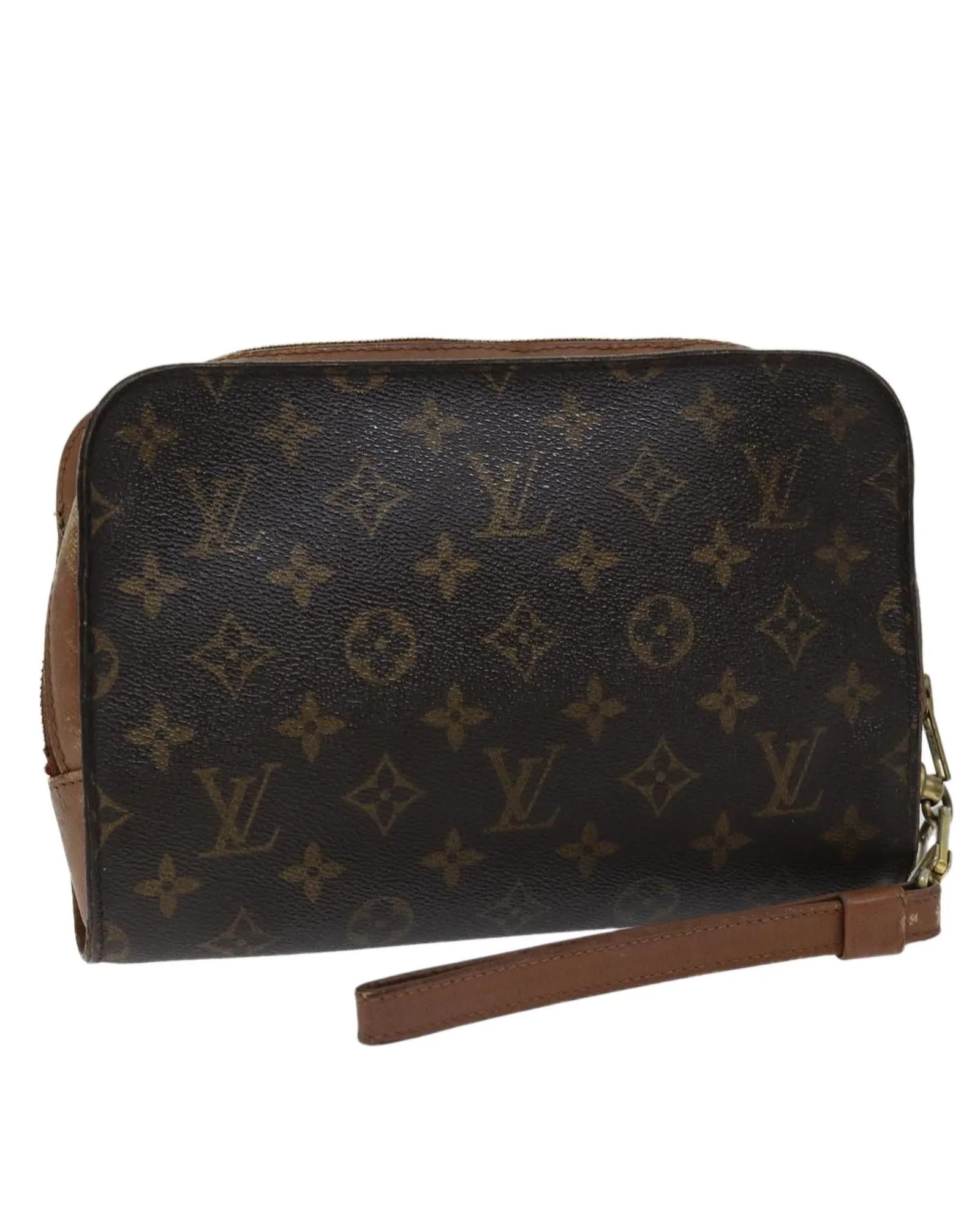 Monogram Canvas Clutch Bag with Zipper Replacement - CD Rank